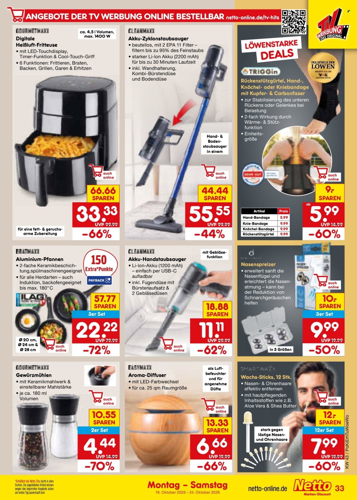 NETTO MARKEN-DISCOUNT Prospekt - Ab Montag 19.10.2026
