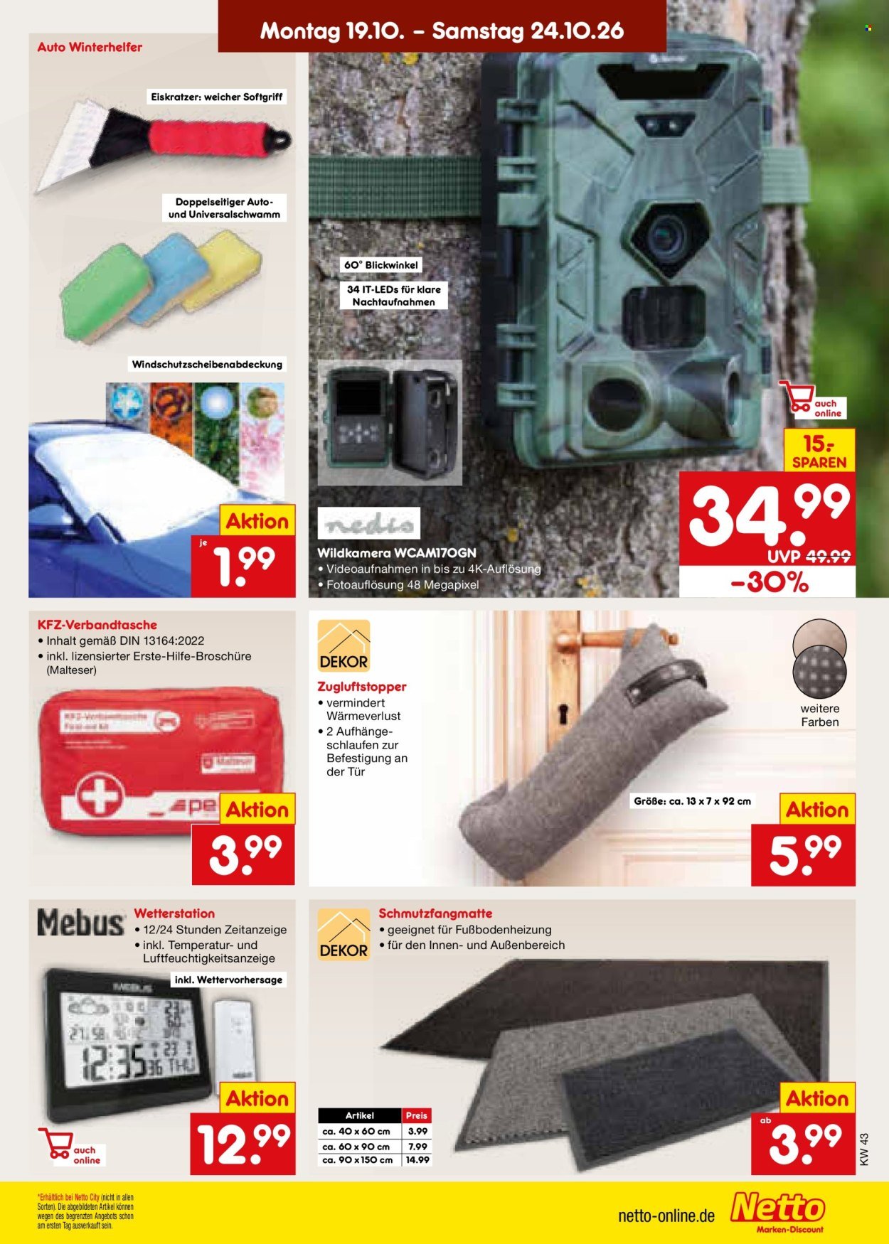NETTO MARKEN-DISCOUNT Prospekt - Ab Montag 19.10.2026