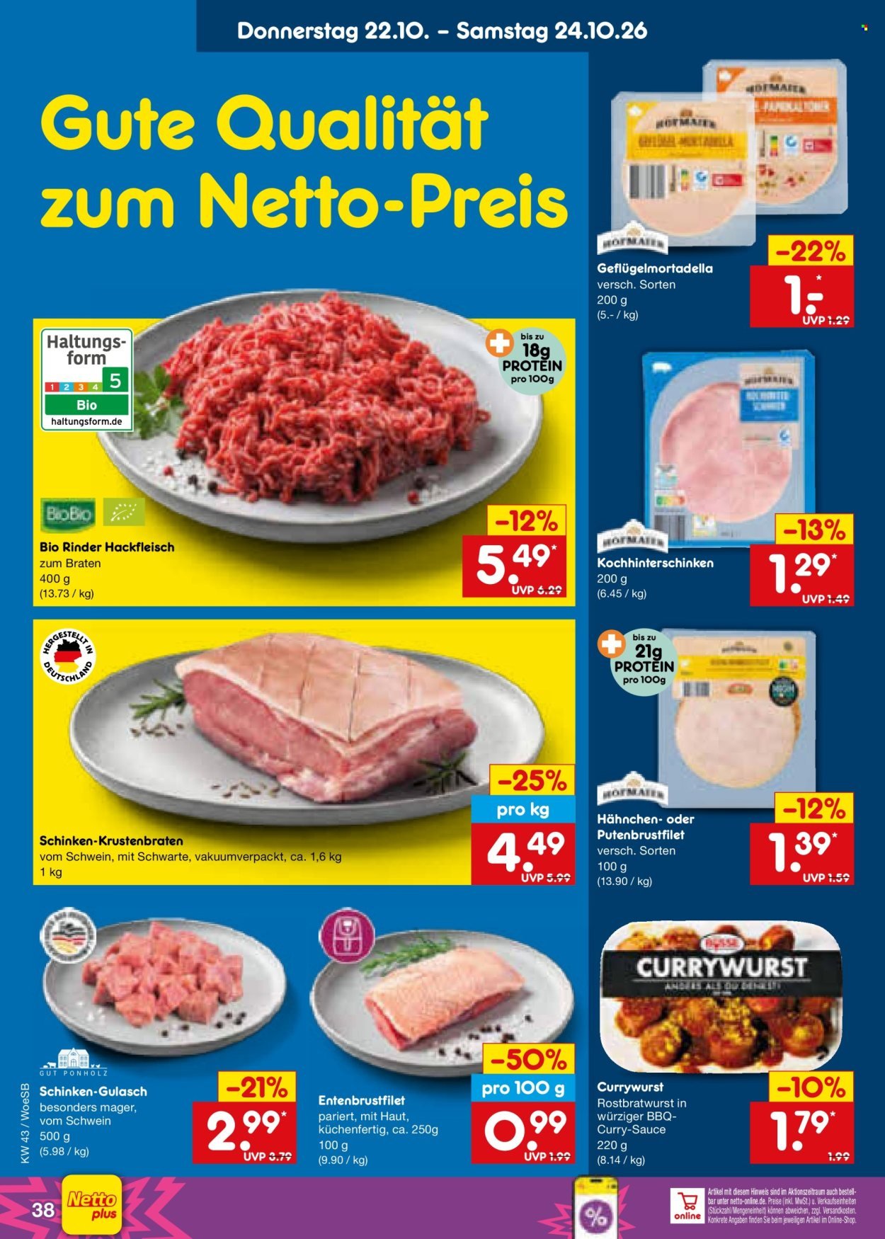NETTO MARKEN-DISCOUNT Prospekt - Ab Montag 19.10.2026