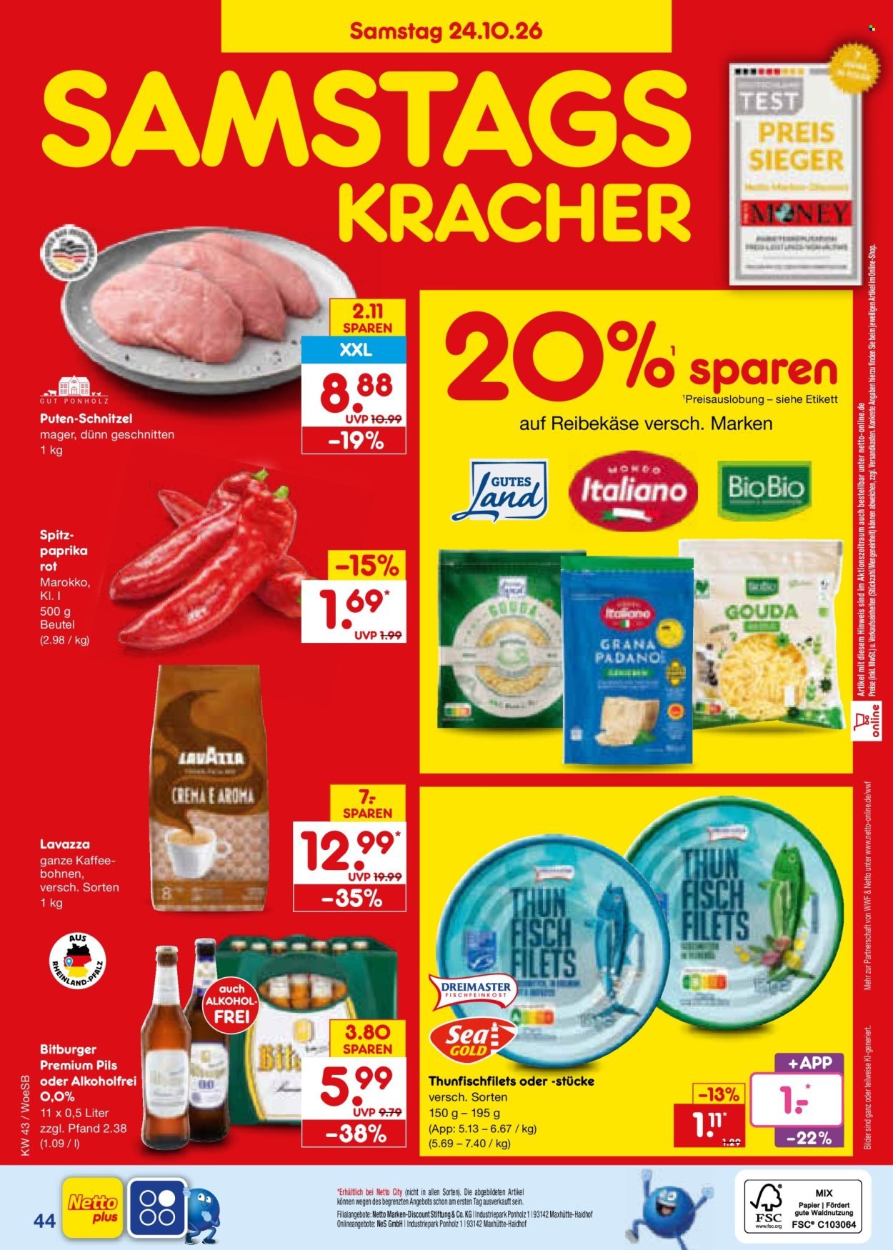 NETTO MARKEN-DISCOUNT Prospekt - Ab Montag 19.10.2026