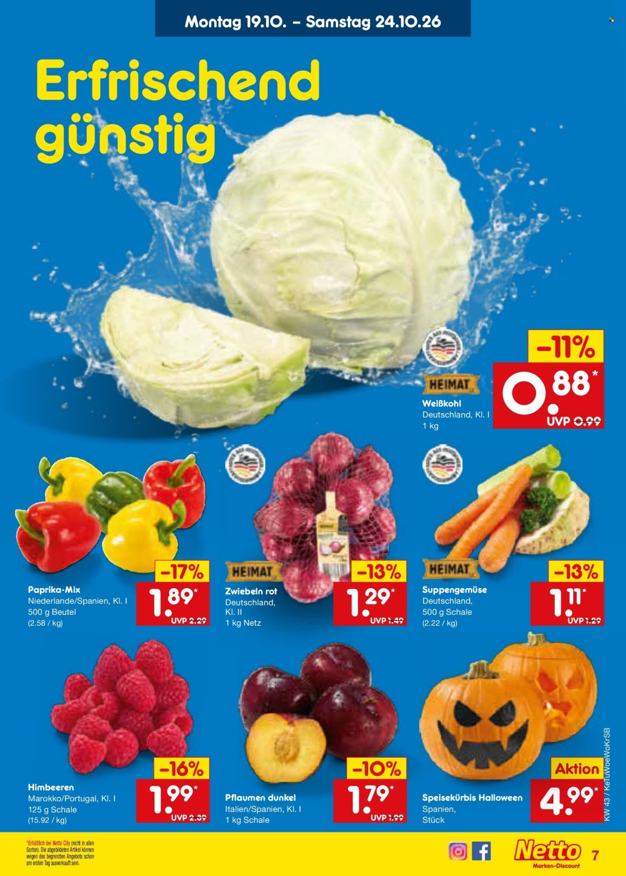 NETTO MARKEN-DISCOUNT Prospekt - Ab Montag 19.10.2026