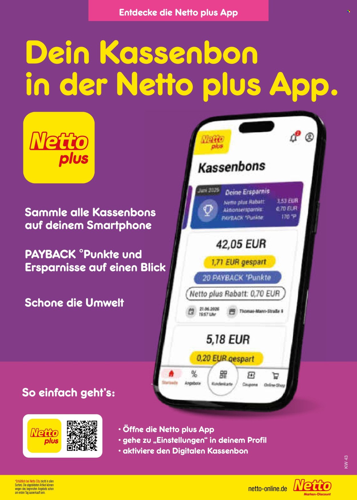 NETTO MARKEN-DISCOUNT Prospekt - Ab Montag 19.10.2026