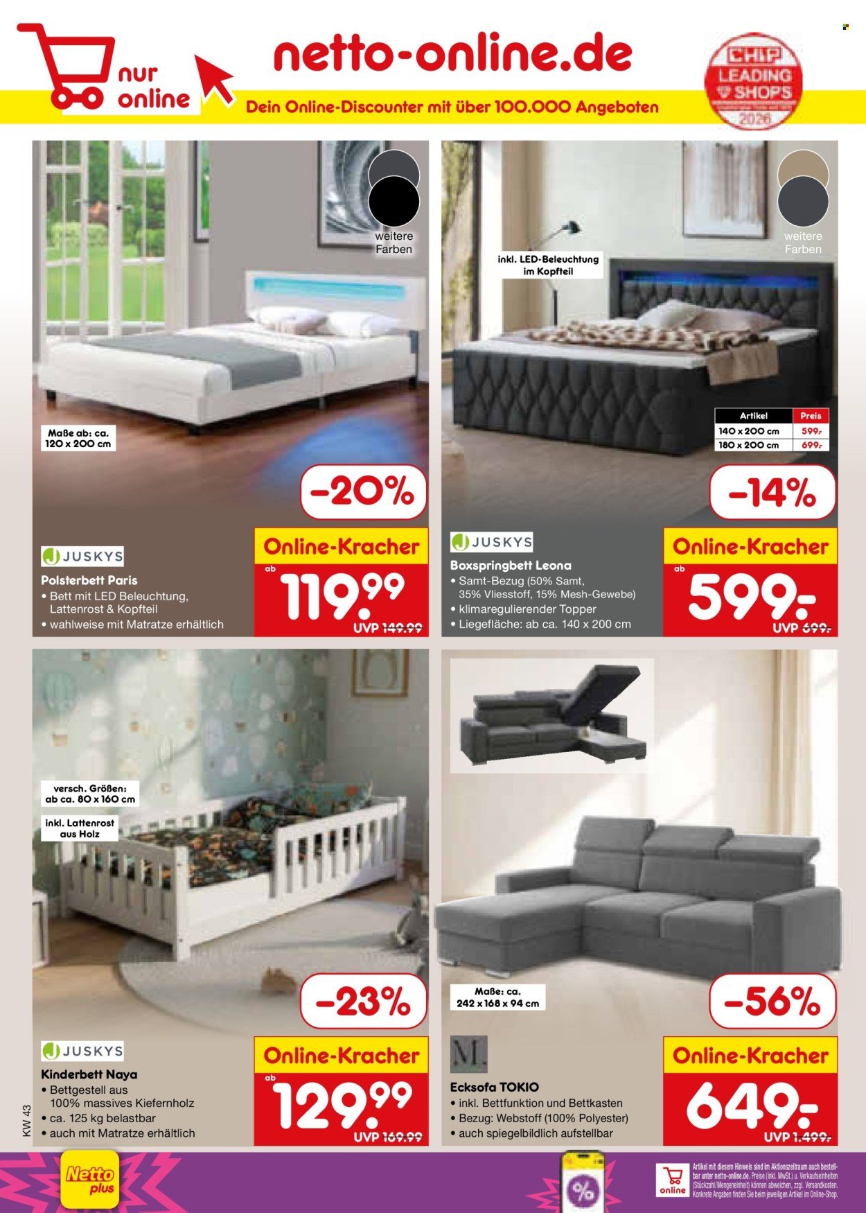 NETTO MARKEN-DISCOUNT Prospekt - Ab Montag 19.10.2026