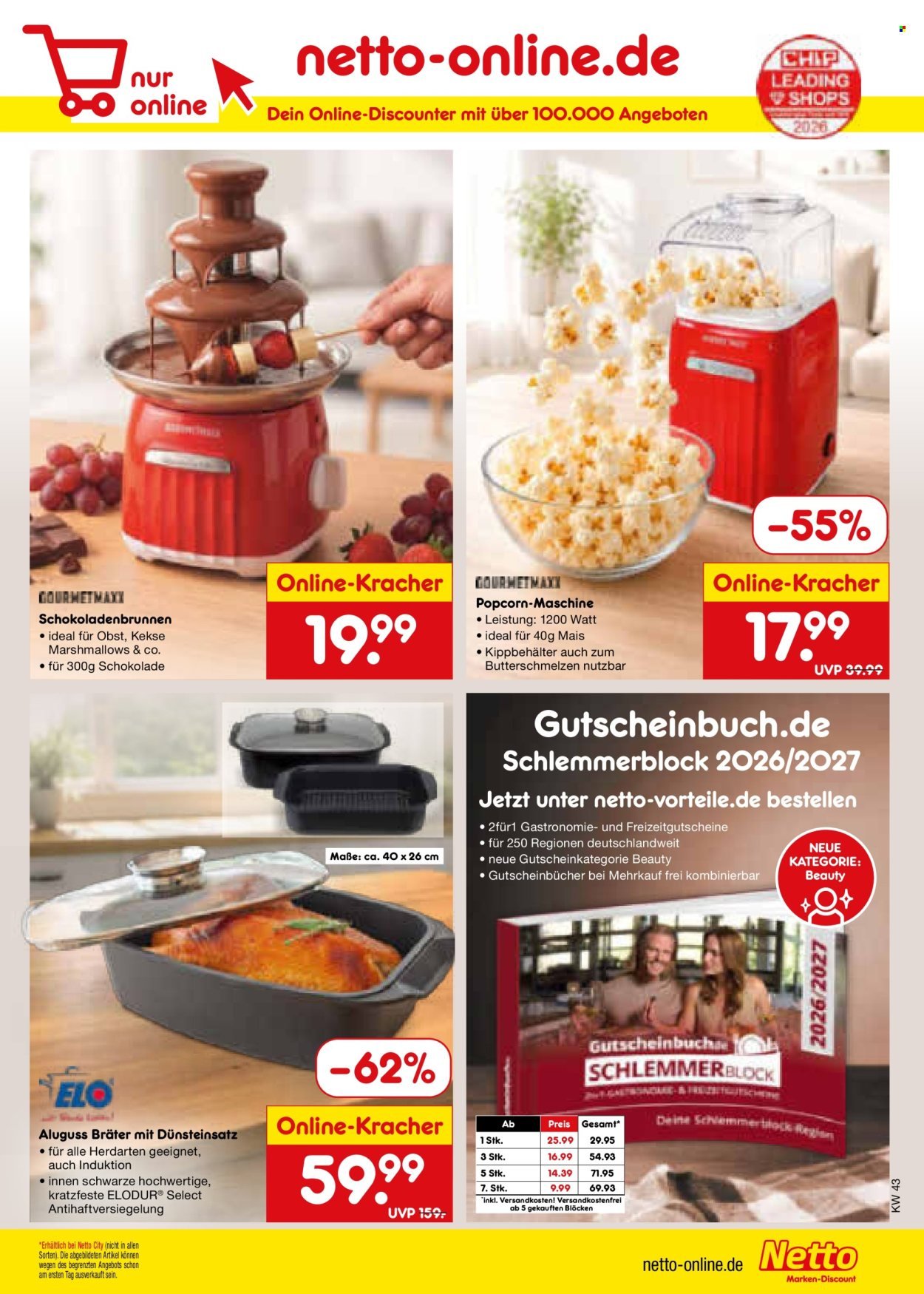 NETTO MARKEN-DISCOUNT Prospekt - Ab Montag 19.10.2026