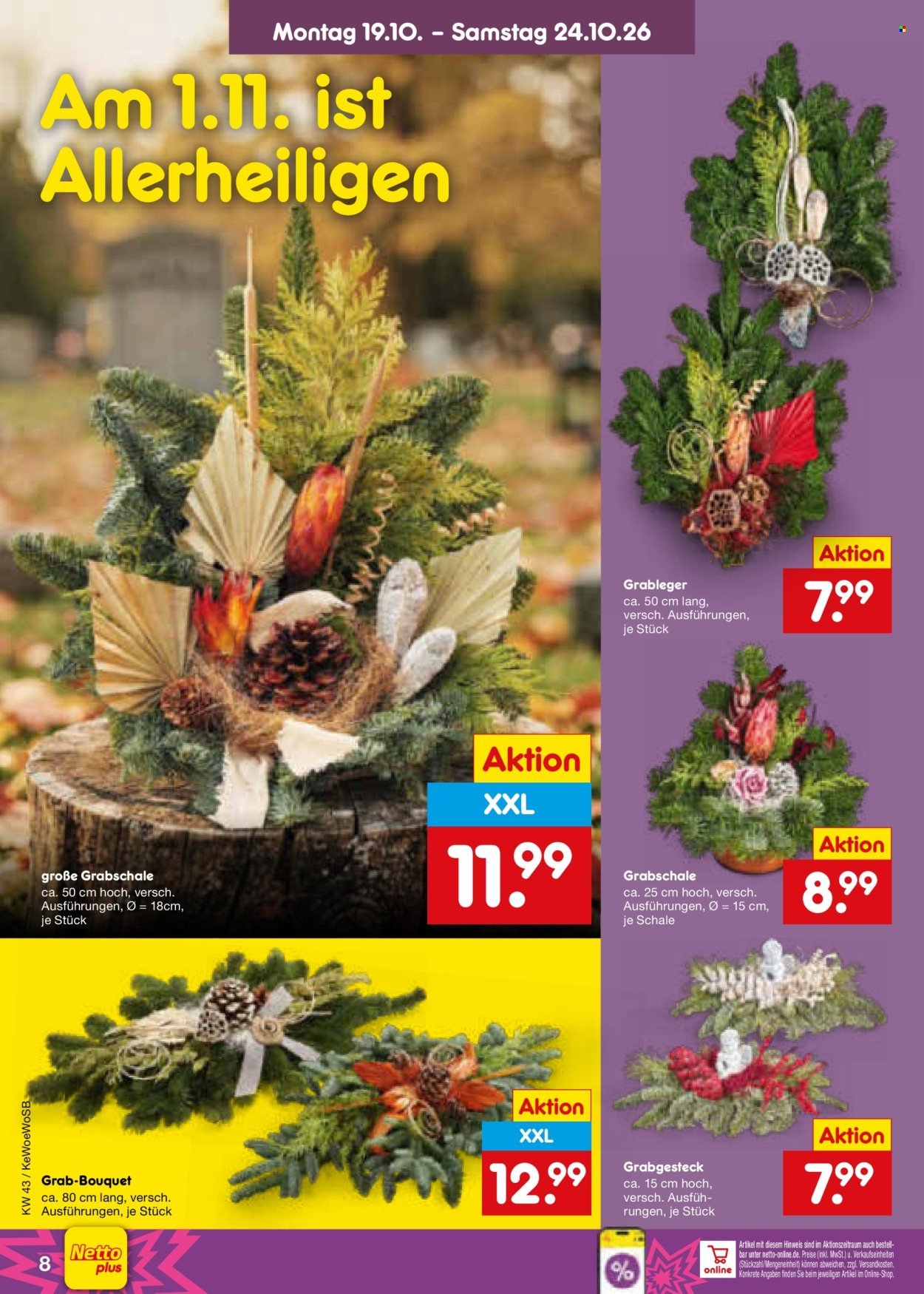 NETTO MARKEN-DISCOUNT Prospekt - Ab Montag 19.10.2026