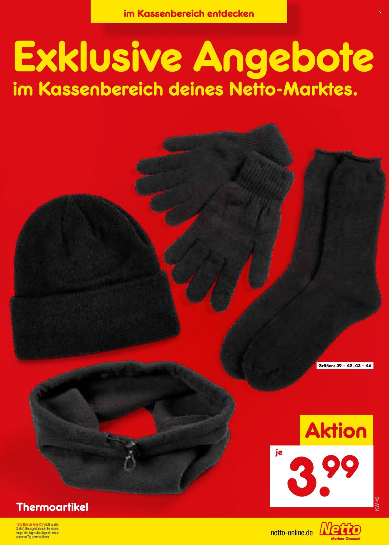 NETTO MARKEN-DISCOUNT Prospekt - Ab Montag 19.10.2026