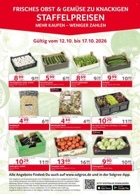 SELGROS Prospekt - Obst & Gemüse