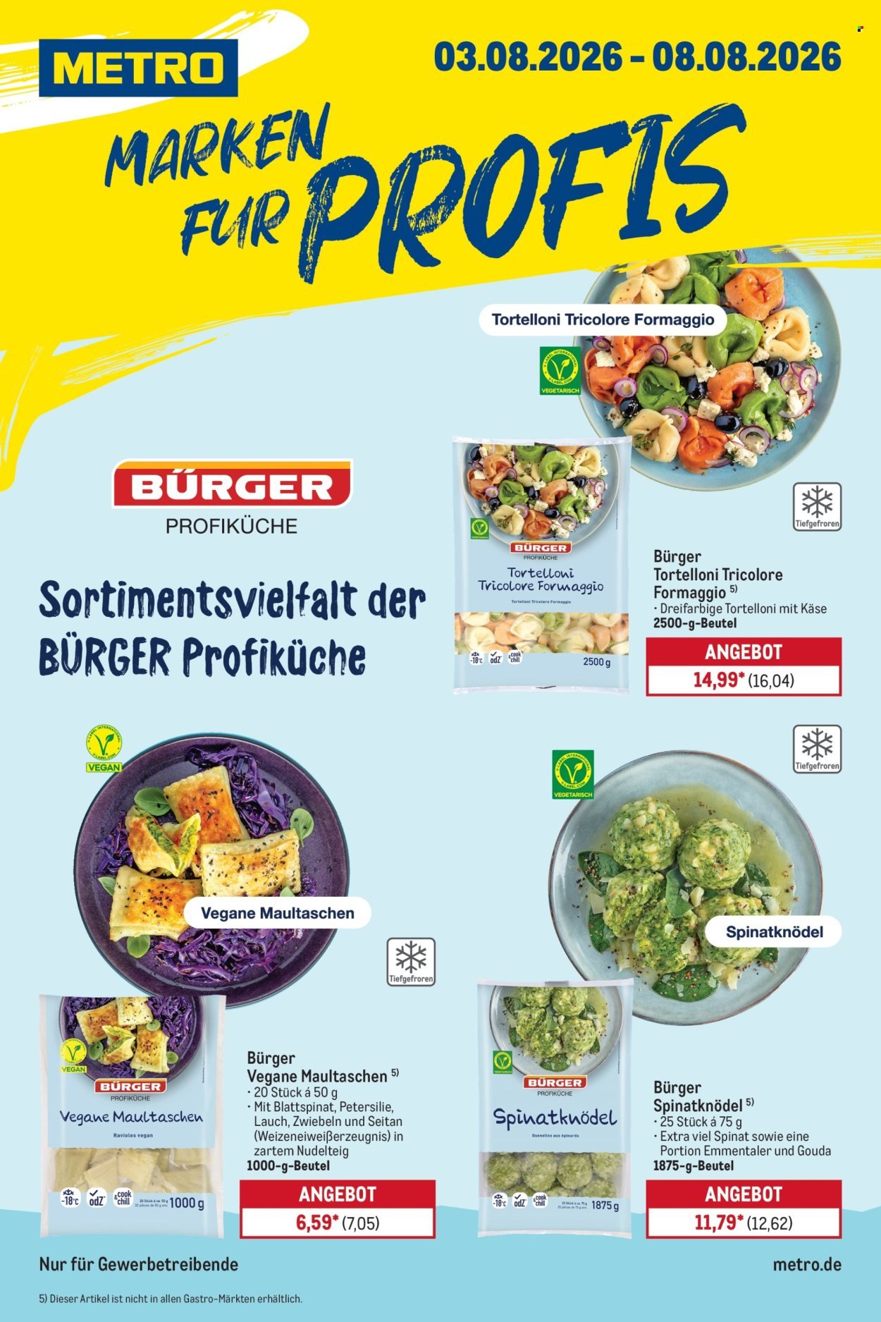 METRO Prospekt - Marken für Profis