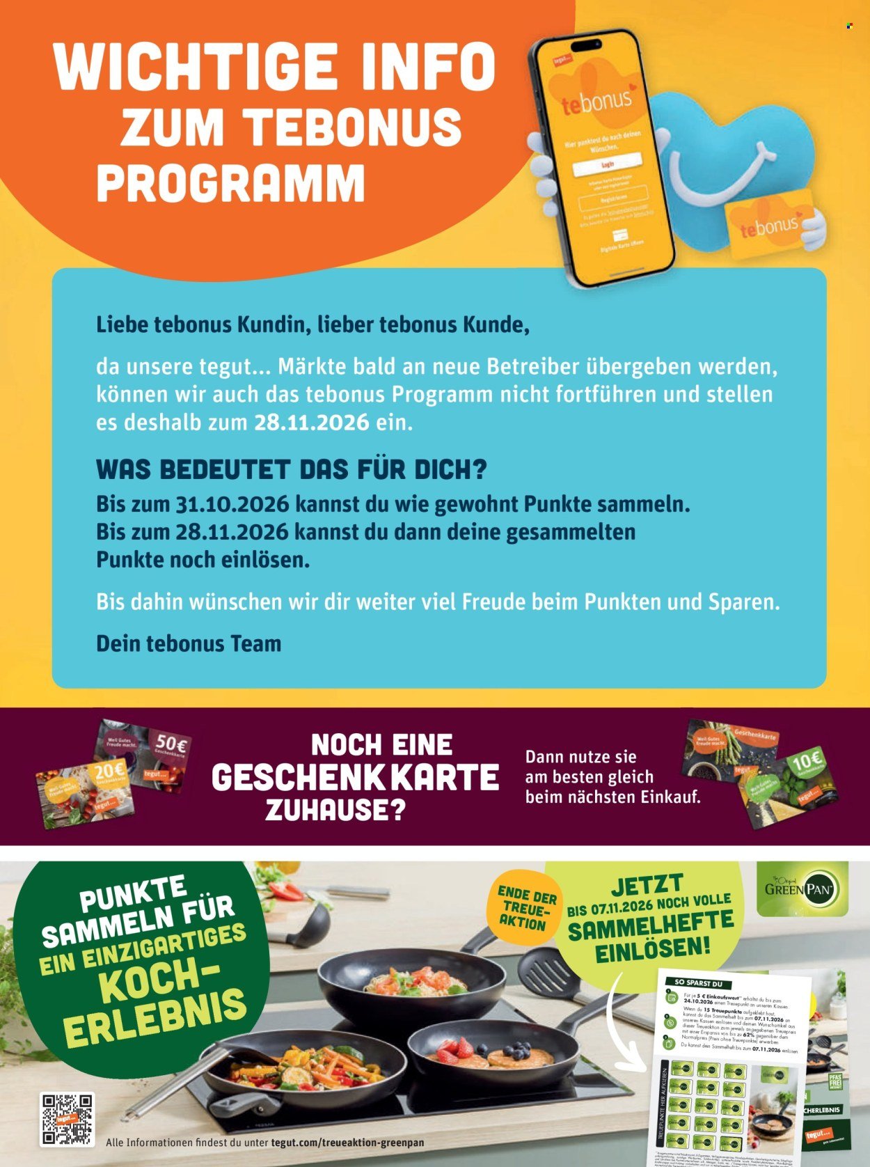 TEGUT... Prospekt - Ab Montag 26.10.2026