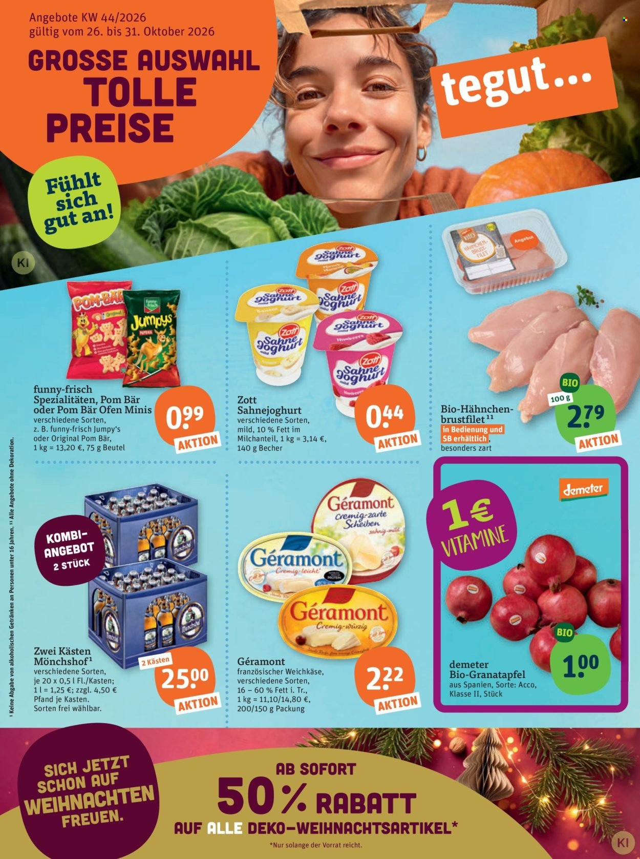 TEGUT... Prospekt - Ab Montag 26.10.2026