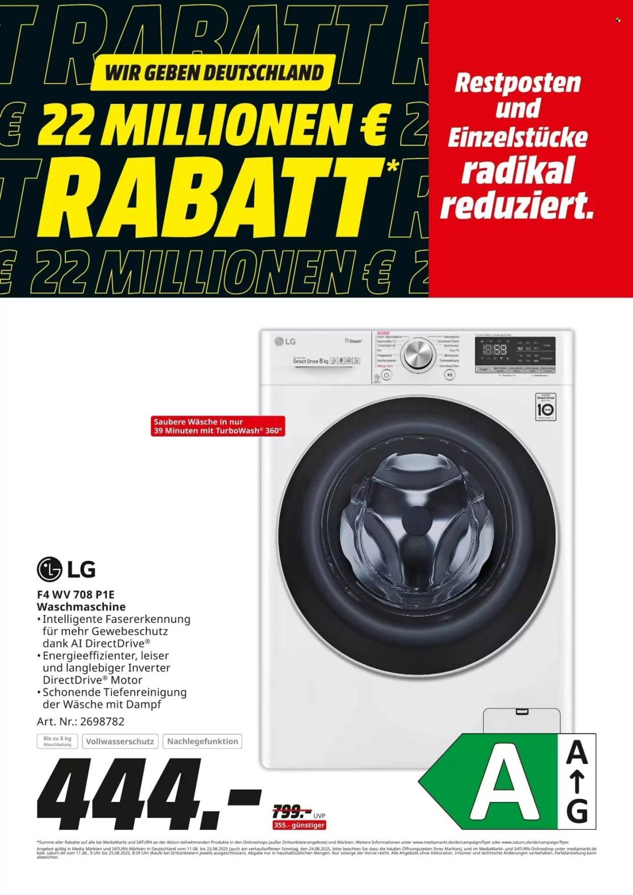 SATURN Prospekt - Ab Montag 11.08.2025 (2025-08-11 - 2025-08-25) | 9