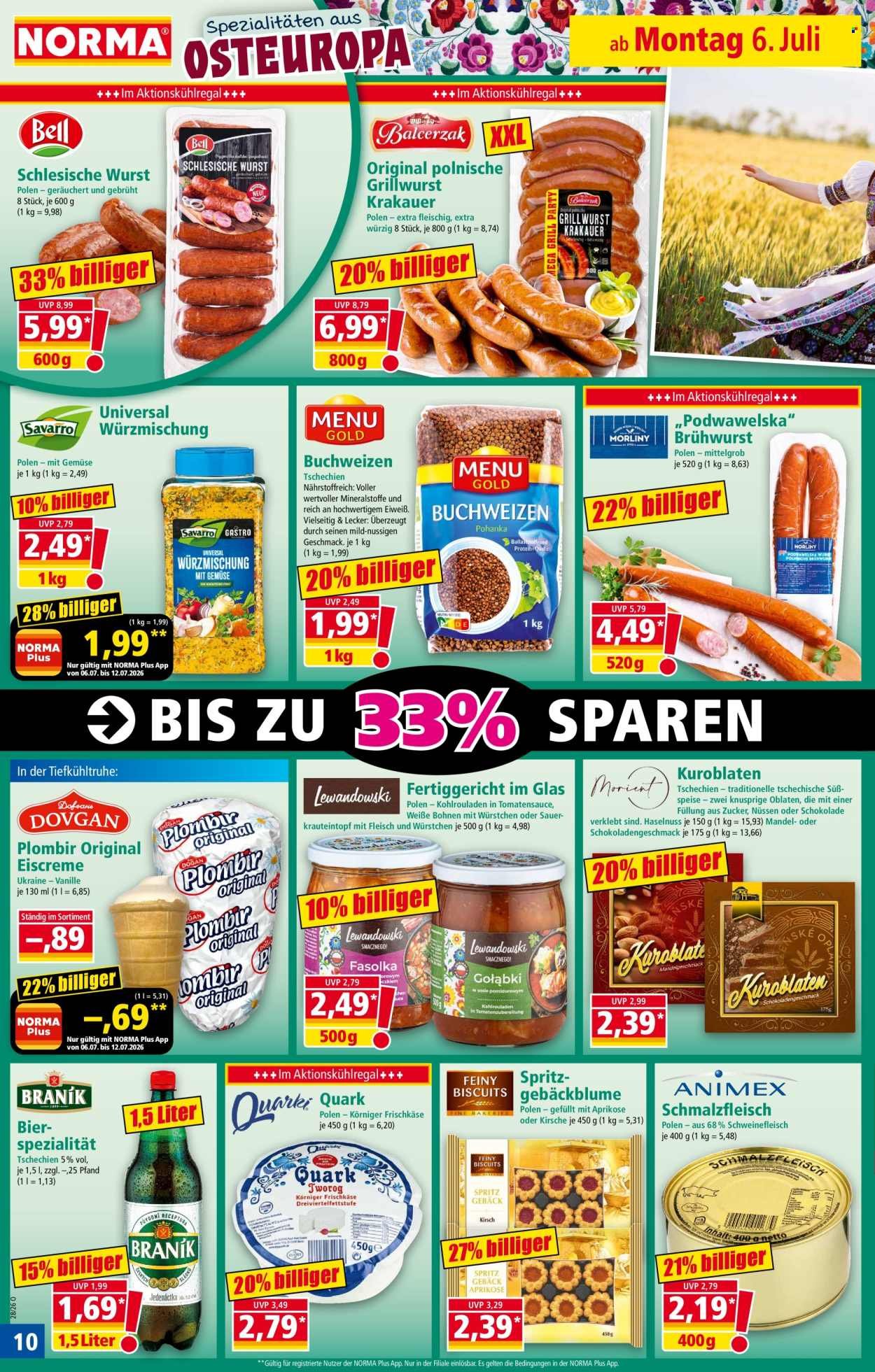 NORMA Prospekt - Ab Montag 6.07.2026