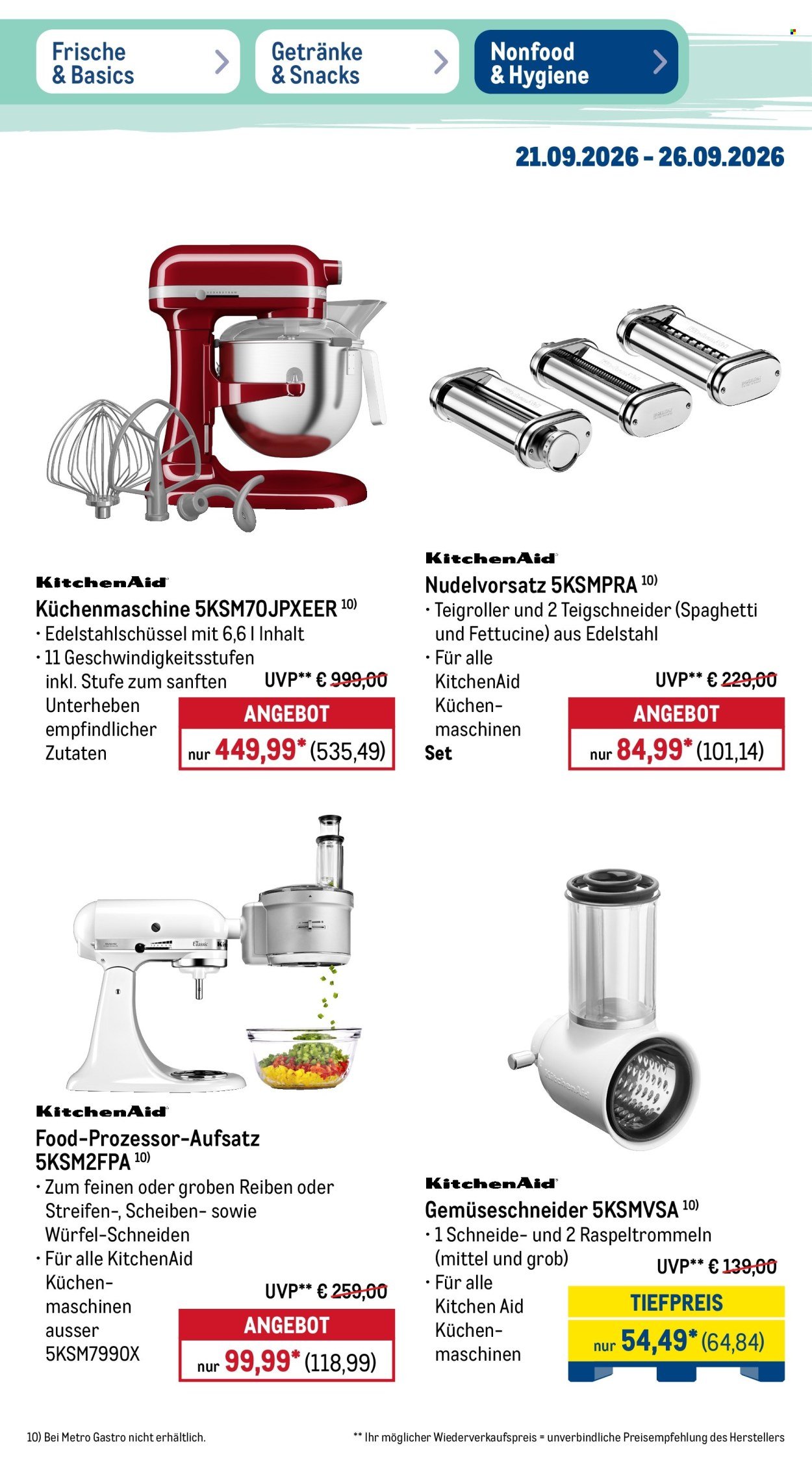 METRO Prospekt - Wochen-Angebote