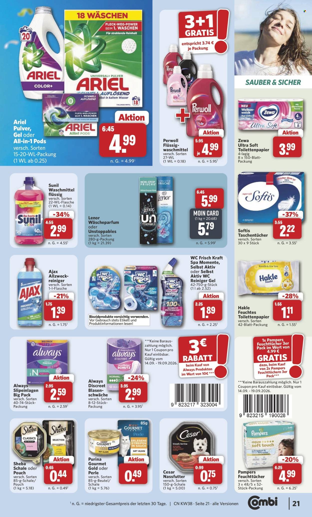 COMBI Prospekt - Ab Montag 14.09.2026