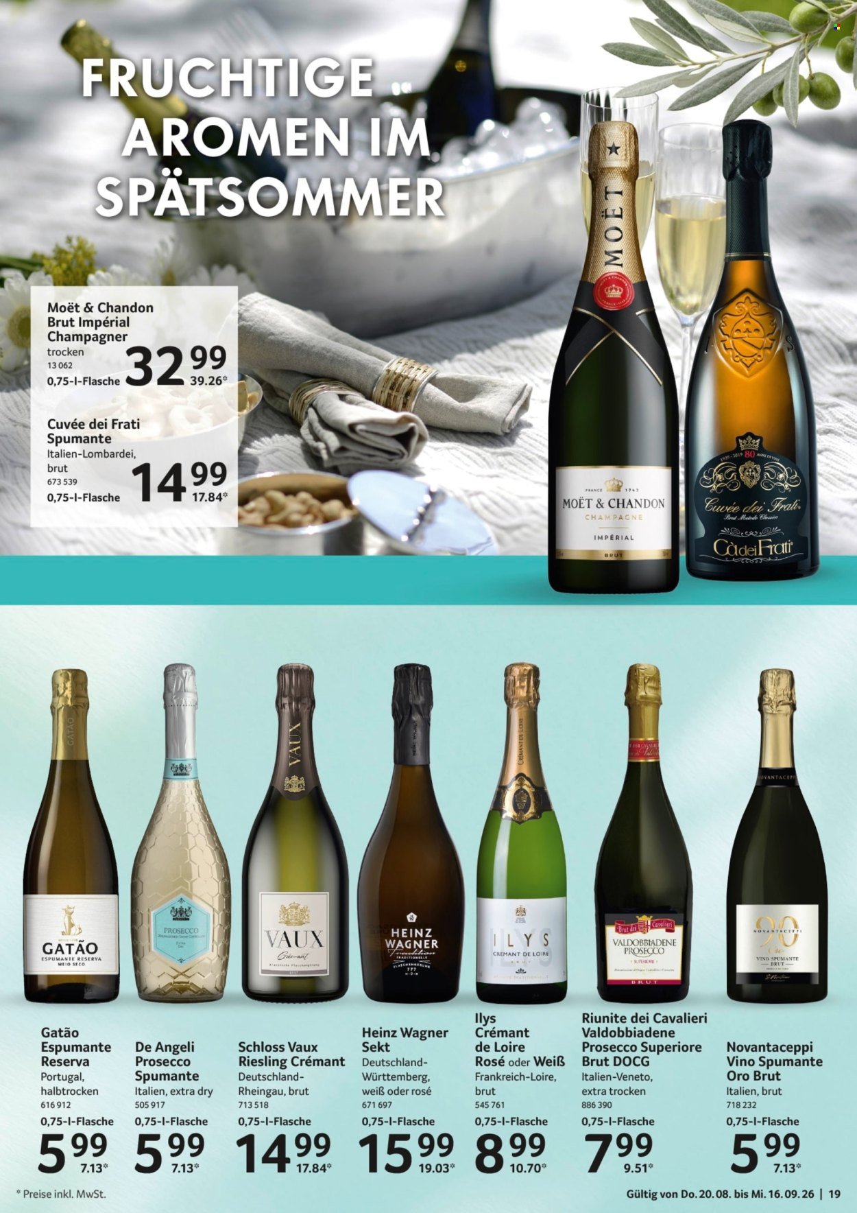 SELGROS Prospekt - Weingenuss für den Spätsommer