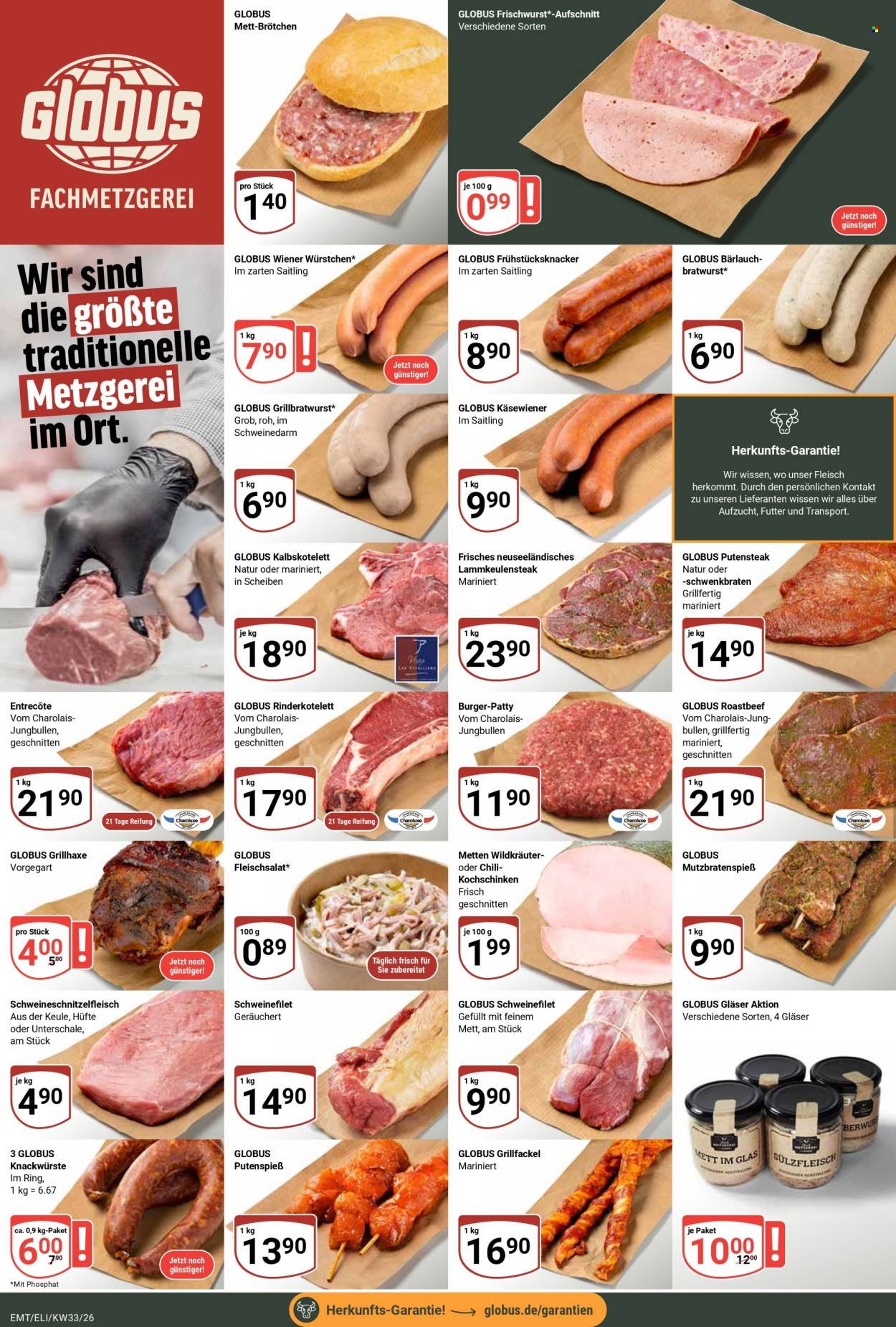 GLOBUS Prospekt - Ab Montag 10.08.2026