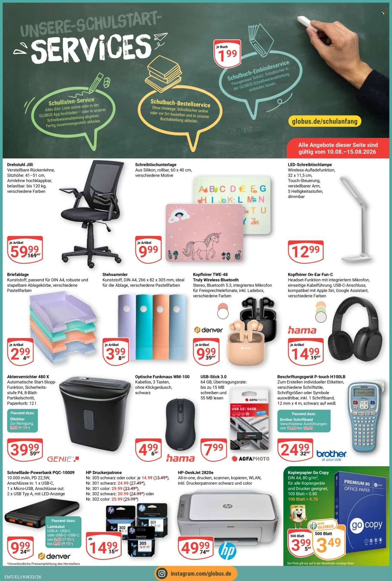 GLOBUS Prospekt - Ab Montag 10.08.2026