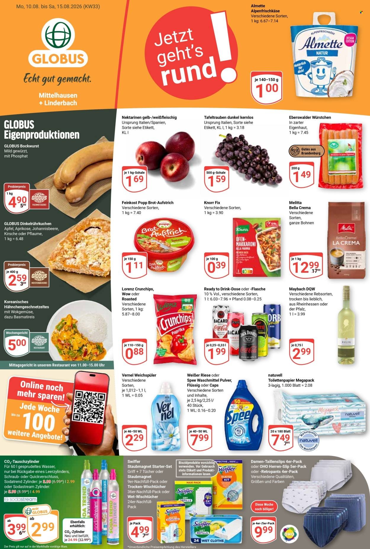 GLOBUS Prospekt - Ab Montag 10.08.2026
