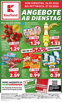 KAUFLAND Prospekt - Ab Dienstag 26.05.2026