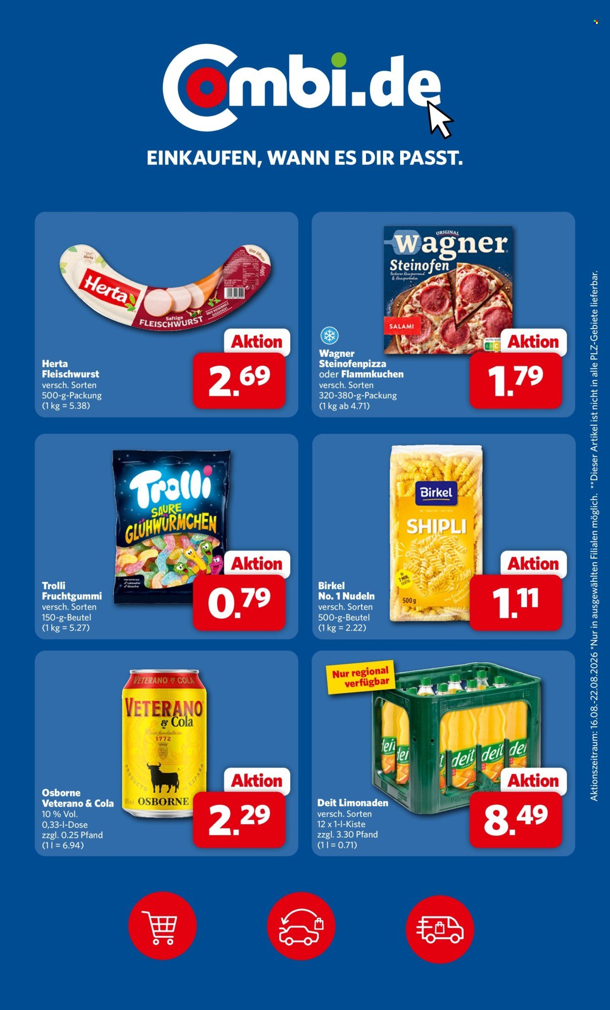 COMBI Prospekt - Ab Montag 17.08.2026