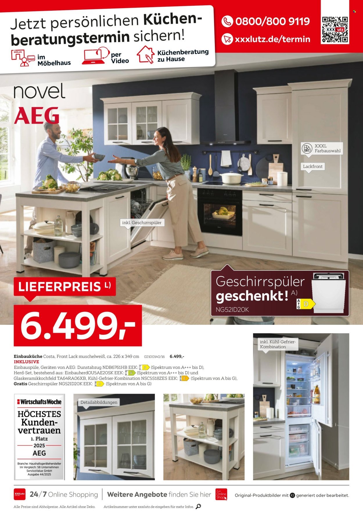 XXXLUTZ Prospekt - Nr. 1 bei Küchen