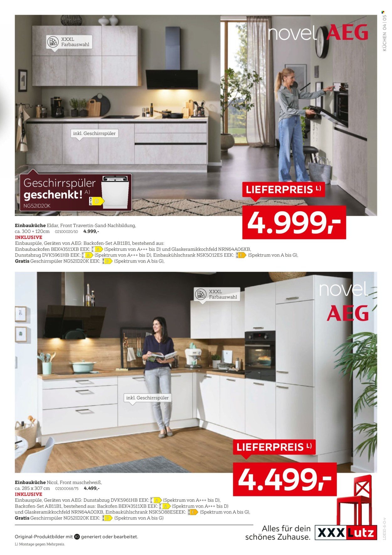 XXXLUTZ Prospekt - Nr. 1 bei Küchen