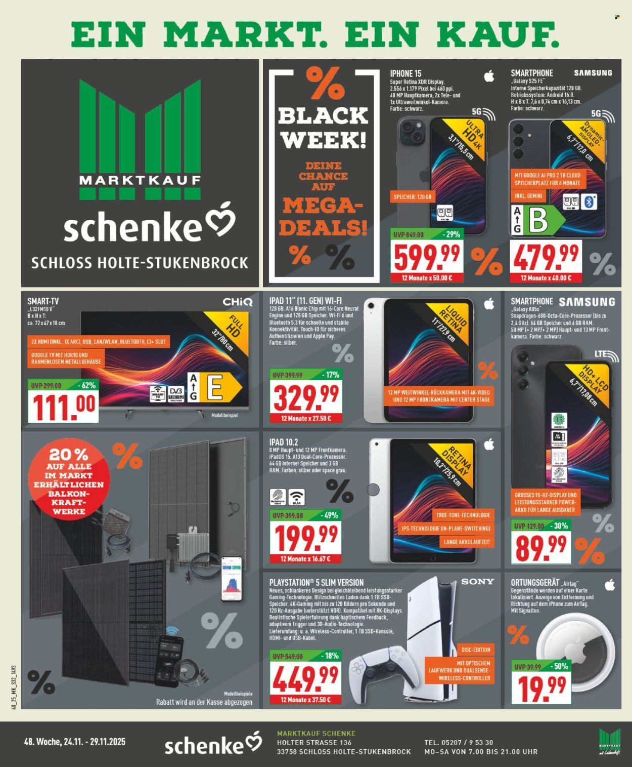 MARKTKAUF Prospekt - Ab Montag 24.11.2025