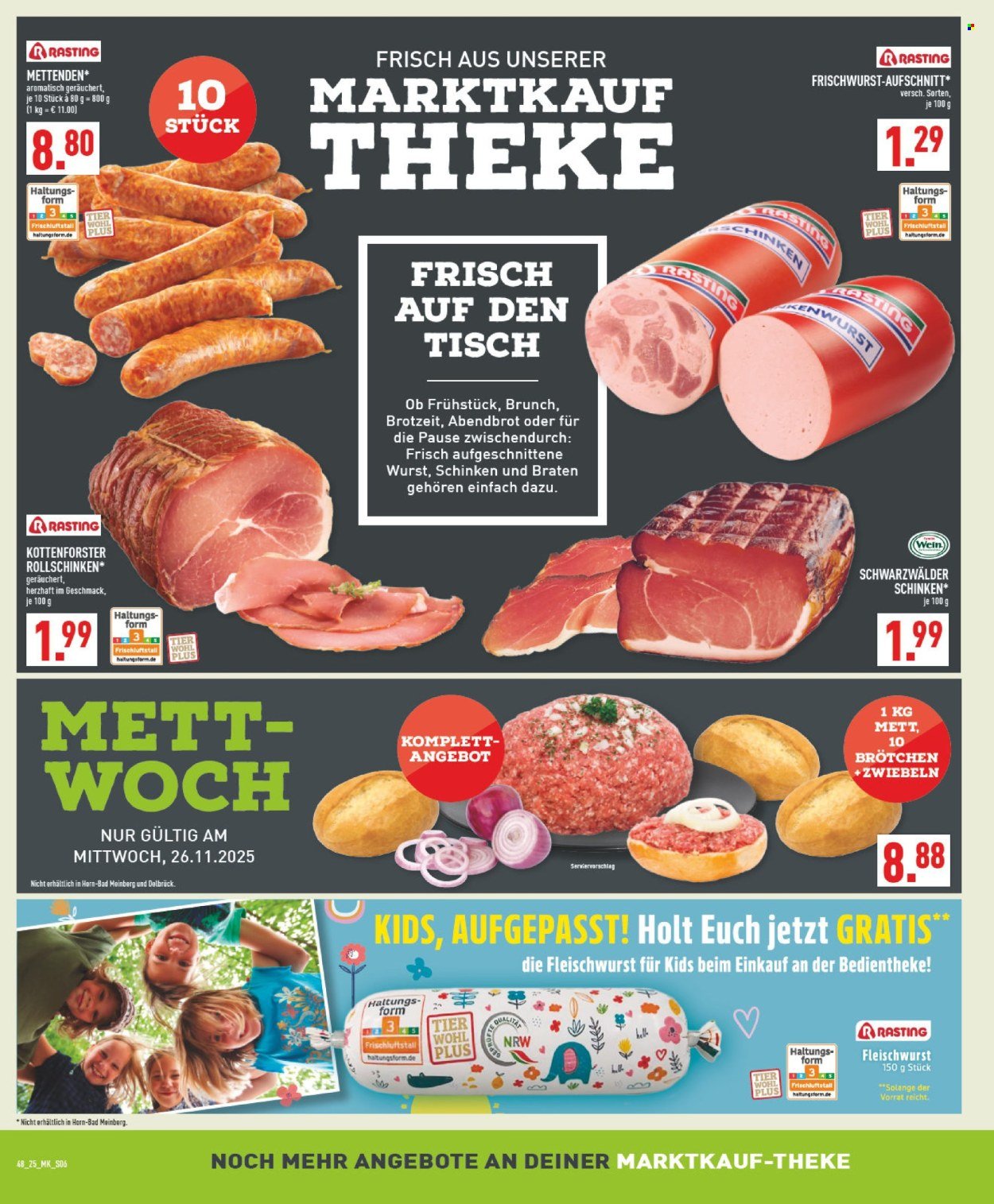 MARKTKAUF Prospekt - Ab Montag 24.11.2025