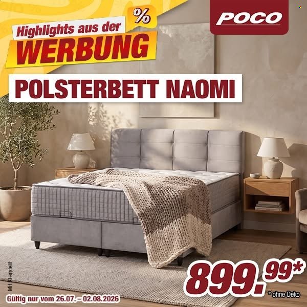 POCO Prospekt - Ab Sonntag 26.07.2026
