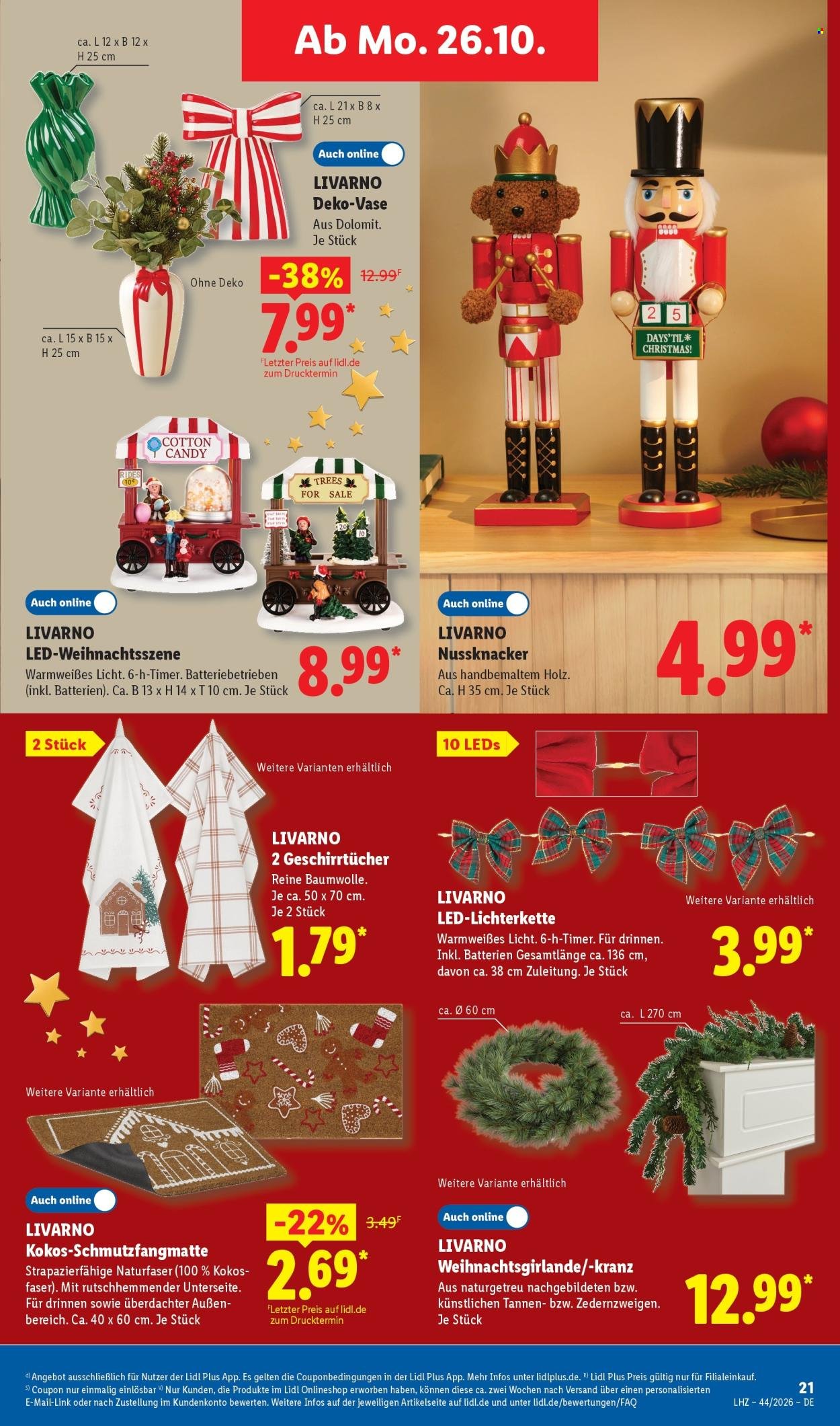 LIDL Prospekt - Ab Montag 26.10.2026