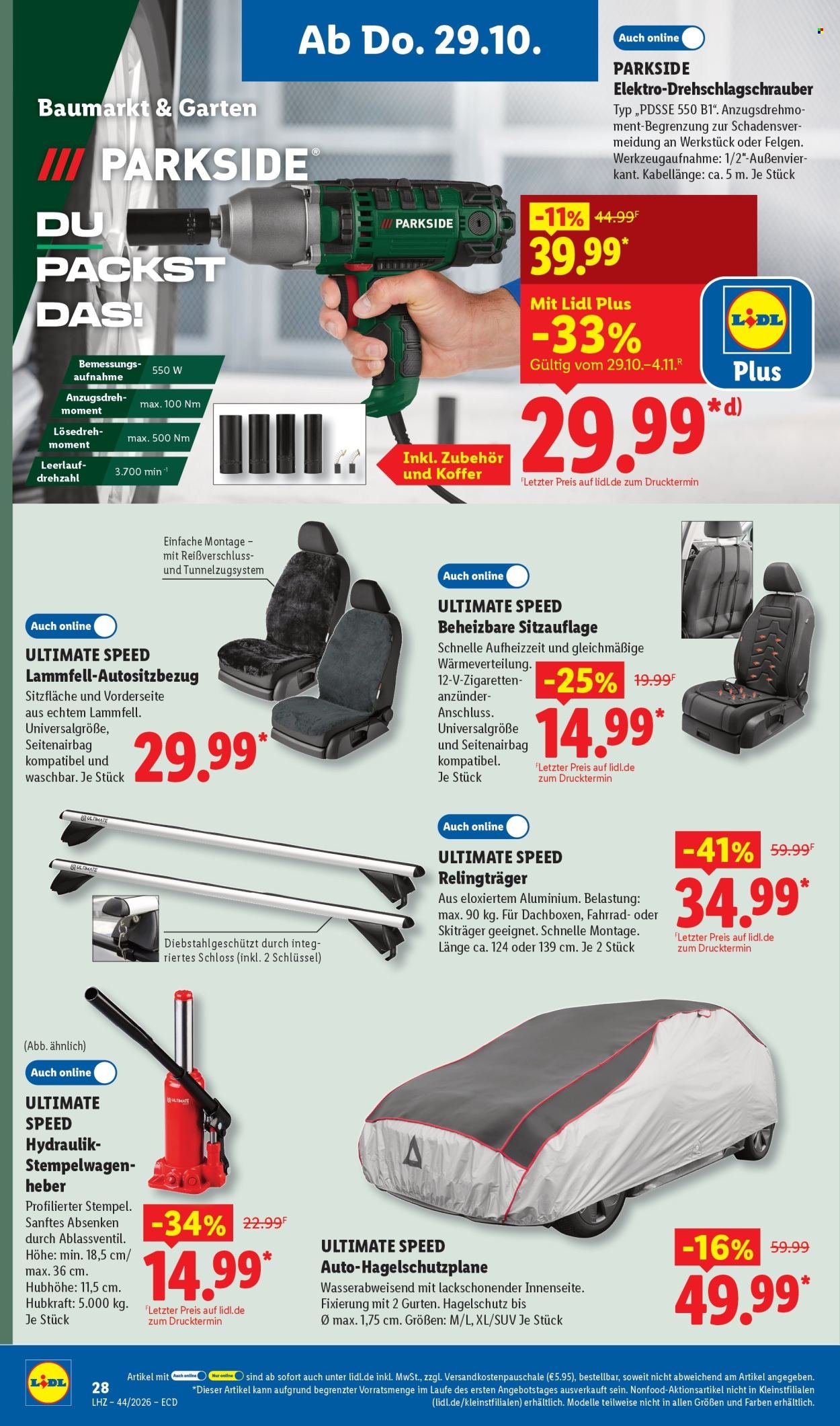 LIDL Prospekt - Ab Montag 26.10.2026