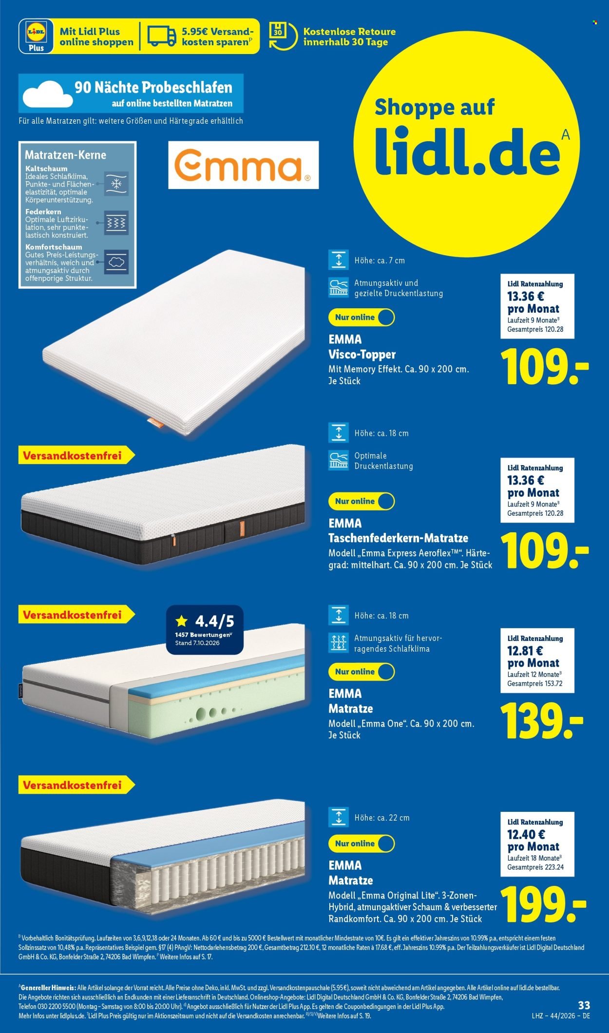 LIDL Prospekt - Ab Montag 26.10.2026