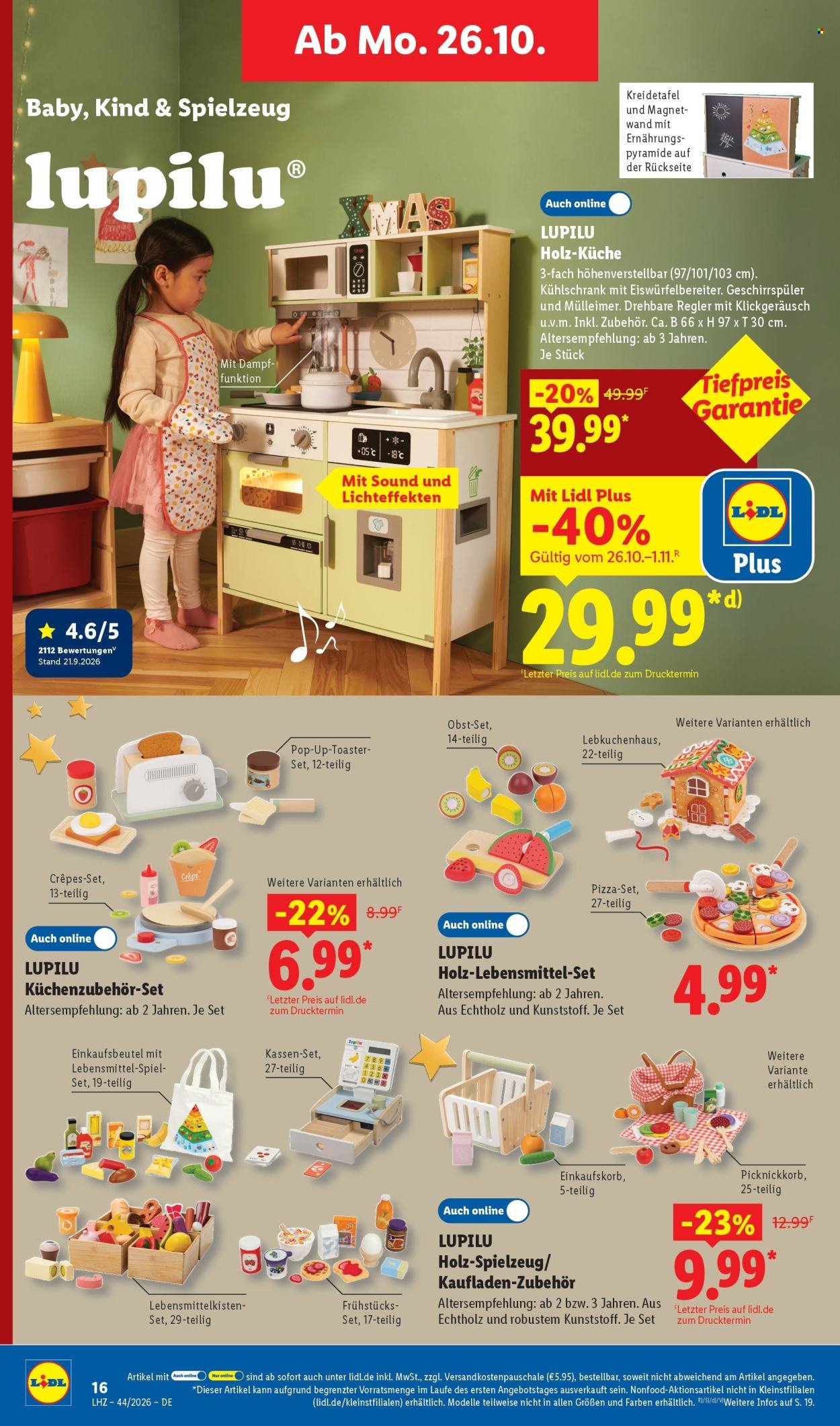 LIDL Prospekt - Ab Montag 26.10.2026
