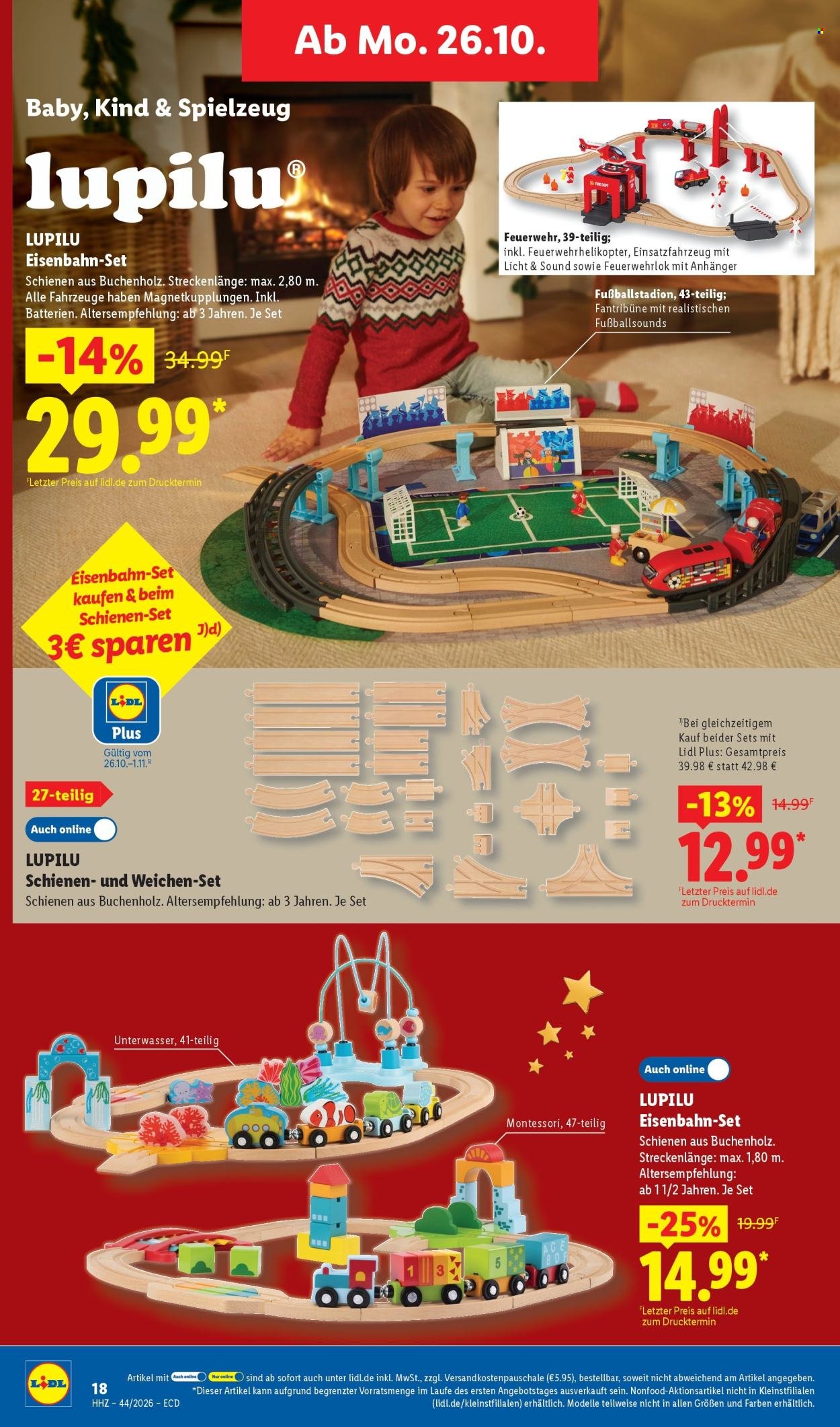 LIDL Prospekt - Ab Montag 26.10.2026