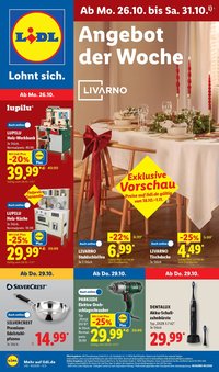 LIDL Prospekt - Ab Montag 26.10.2026