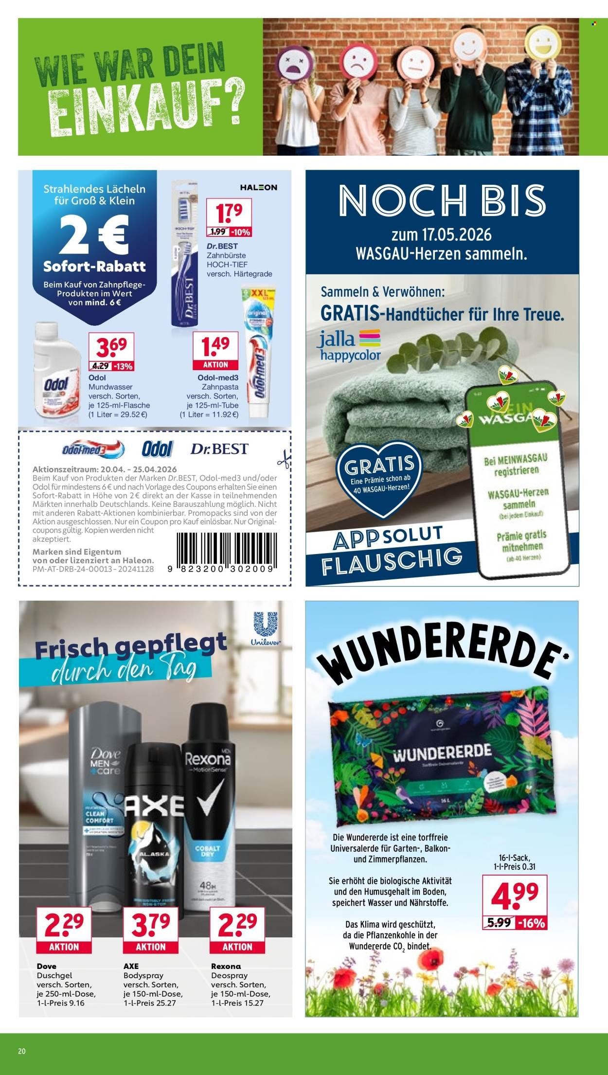 WASGAU Prospekt - Ab Montag 20.04.2026 (2026-04-20 - 2026-04-25)