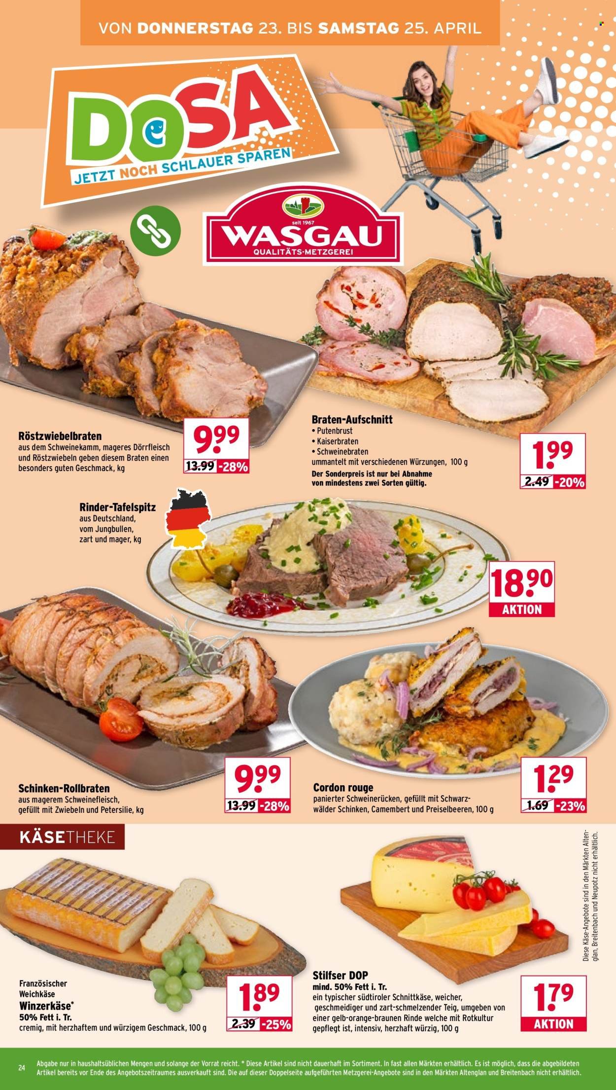 WASGAU Prospekt - Ab Montag 20.04.2026