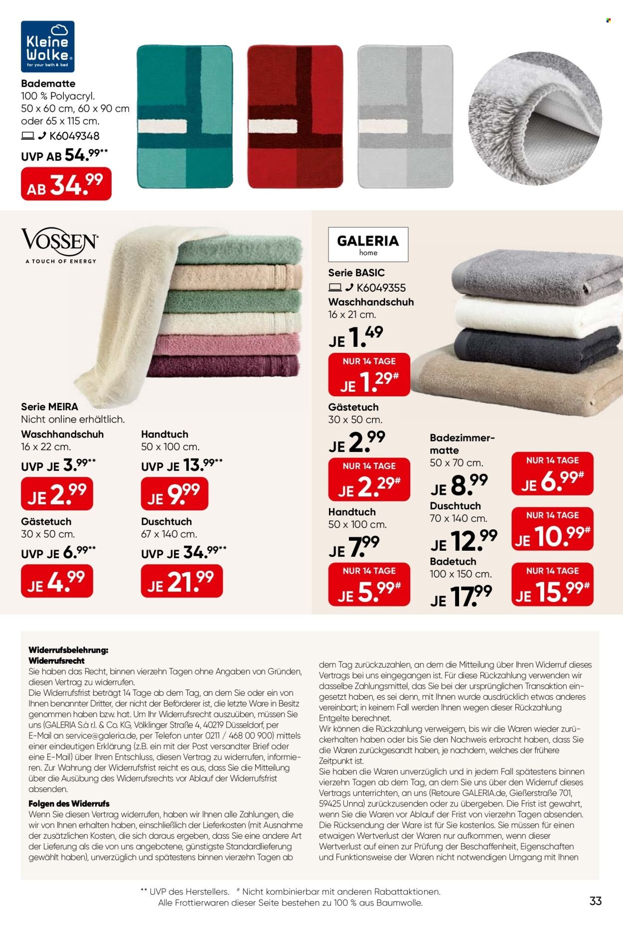 GALERIA KARSTADT KAUFHOF Prospekt - Ab Mittwoch 2.09.2026