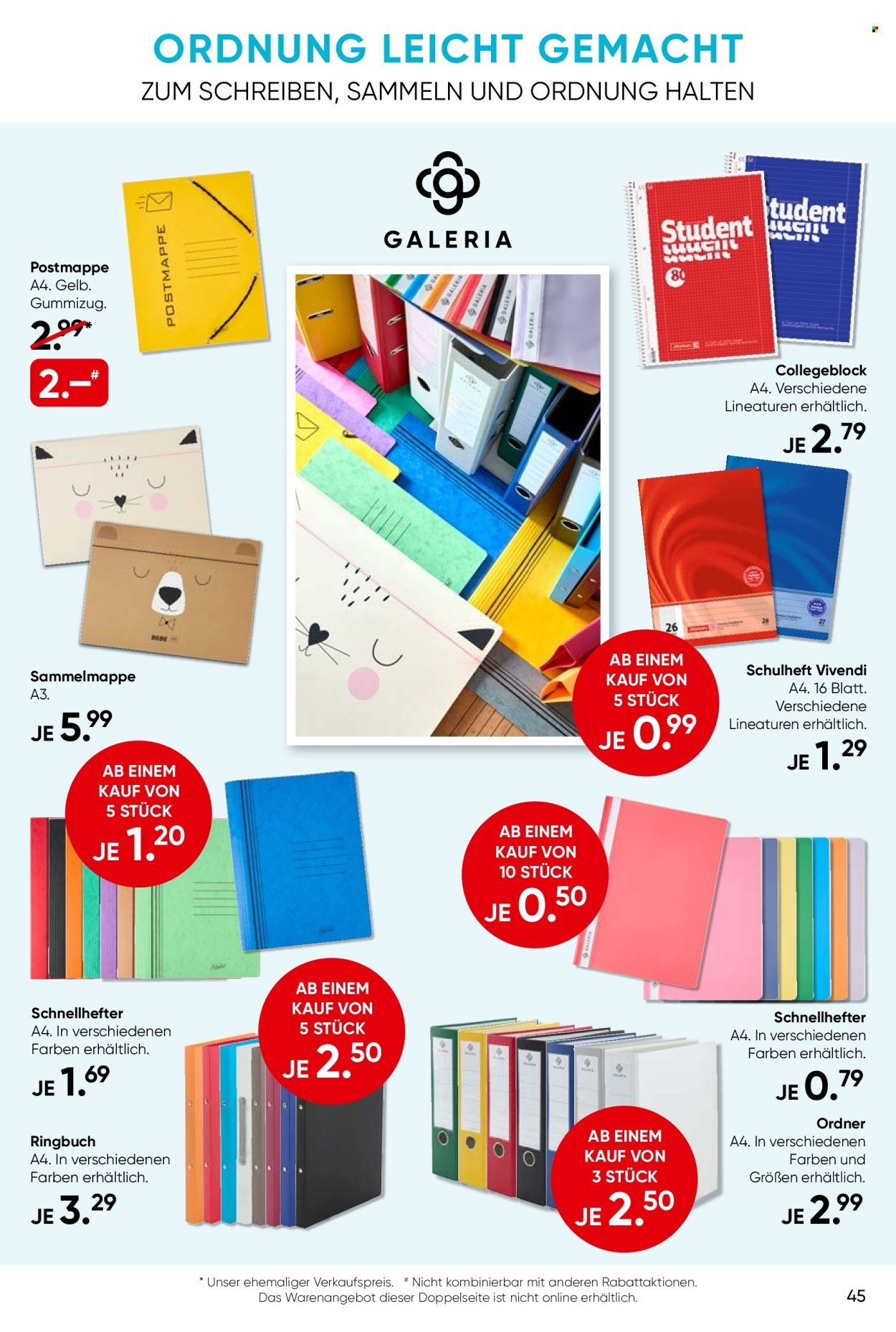 GALERIA KARSTADT KAUFHOF Prospekt - Ab Mittwoch 2.09.2026