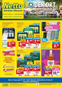 NETTO MARKEN-DISCOUNT Prospekt - Getränkemarkt in deiner Nähe