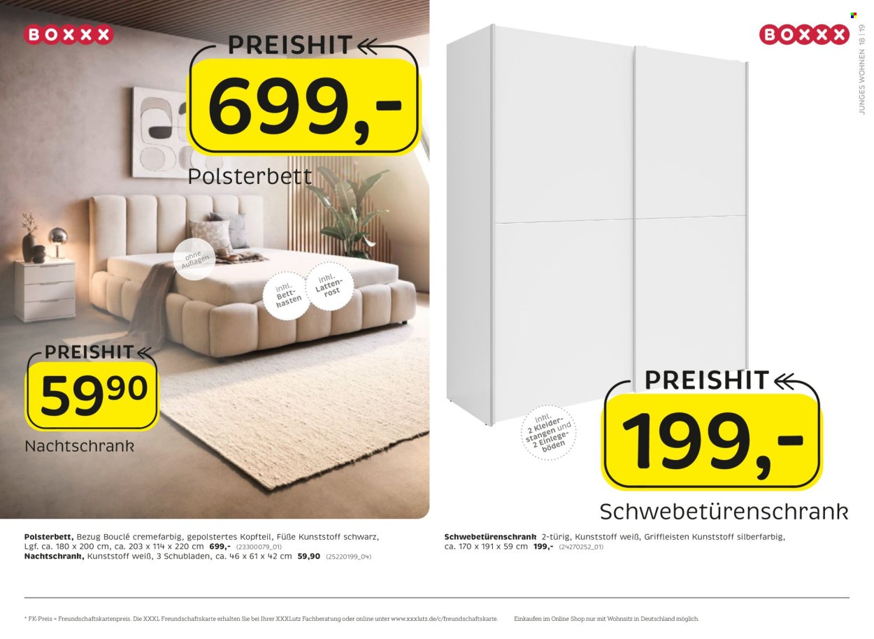 XXXLUTZ Prospekt - Nr. 1 beim Preis