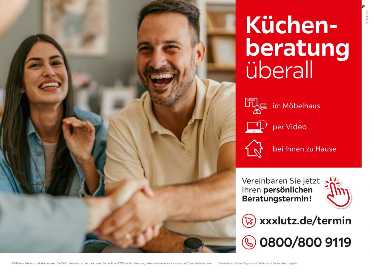 XXXLUTZ Prospekt - Nr. 1 beim Preis