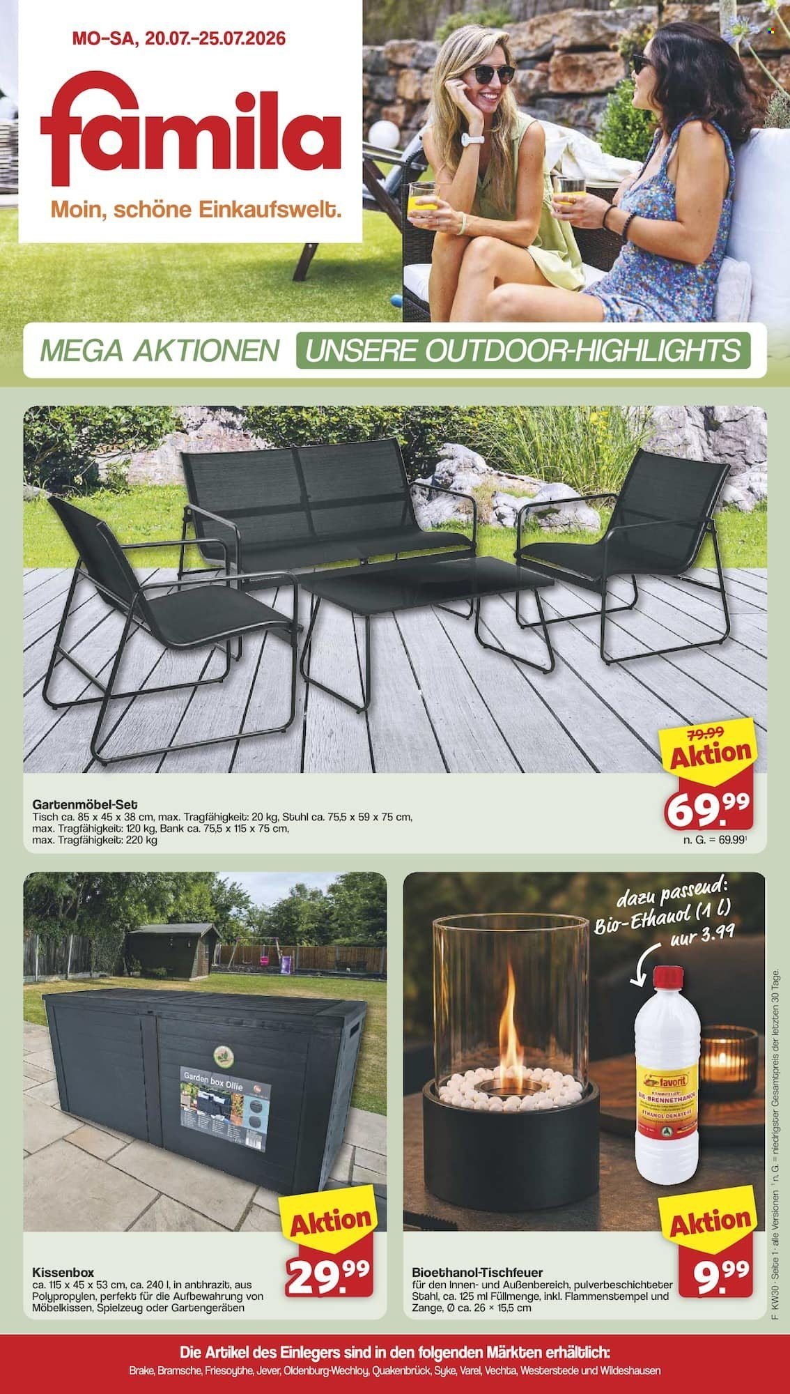 FAMILA Prospekt - Ab Montag 20.07.2026