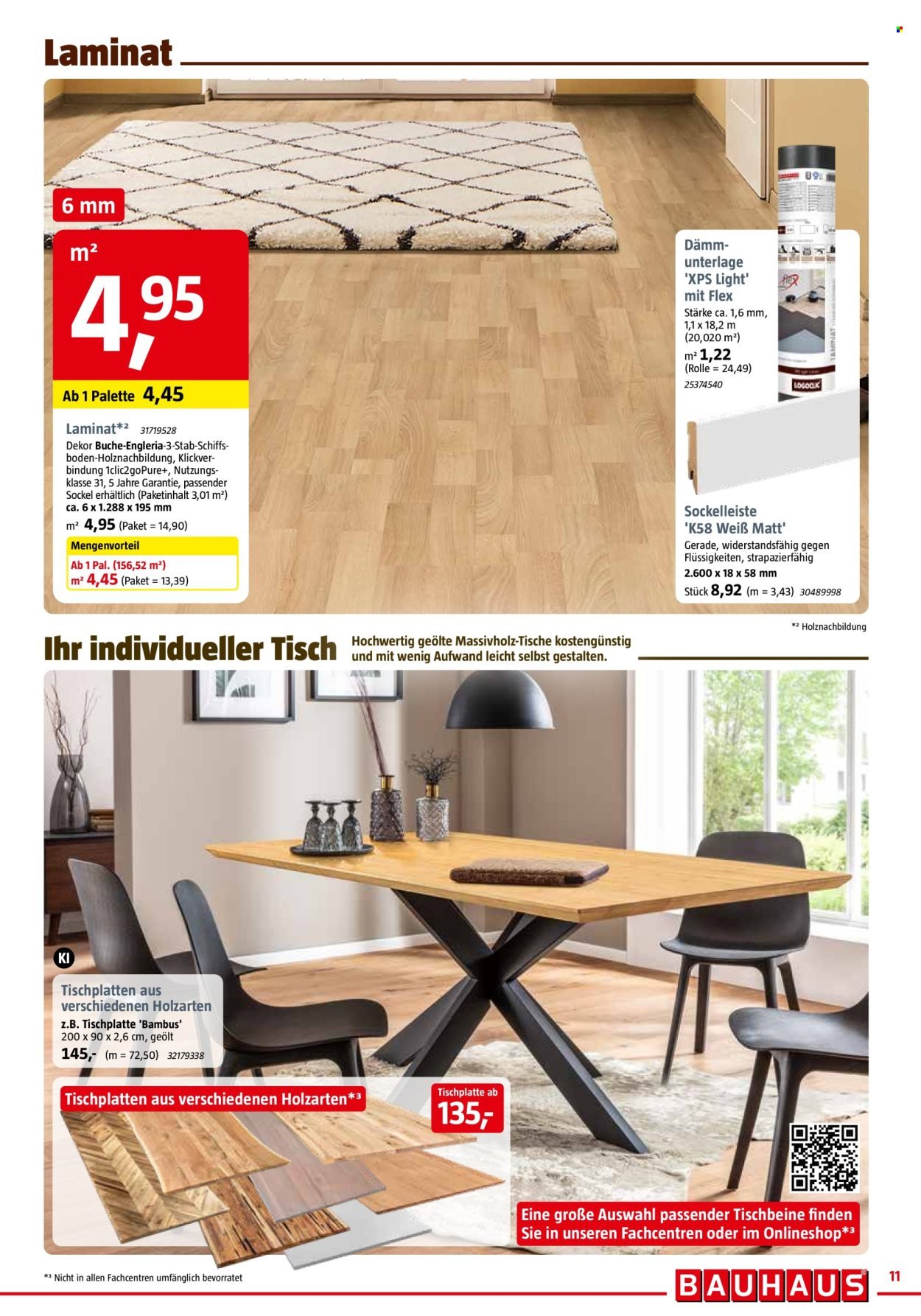BAUHAUS Prospekt - Angebote im November