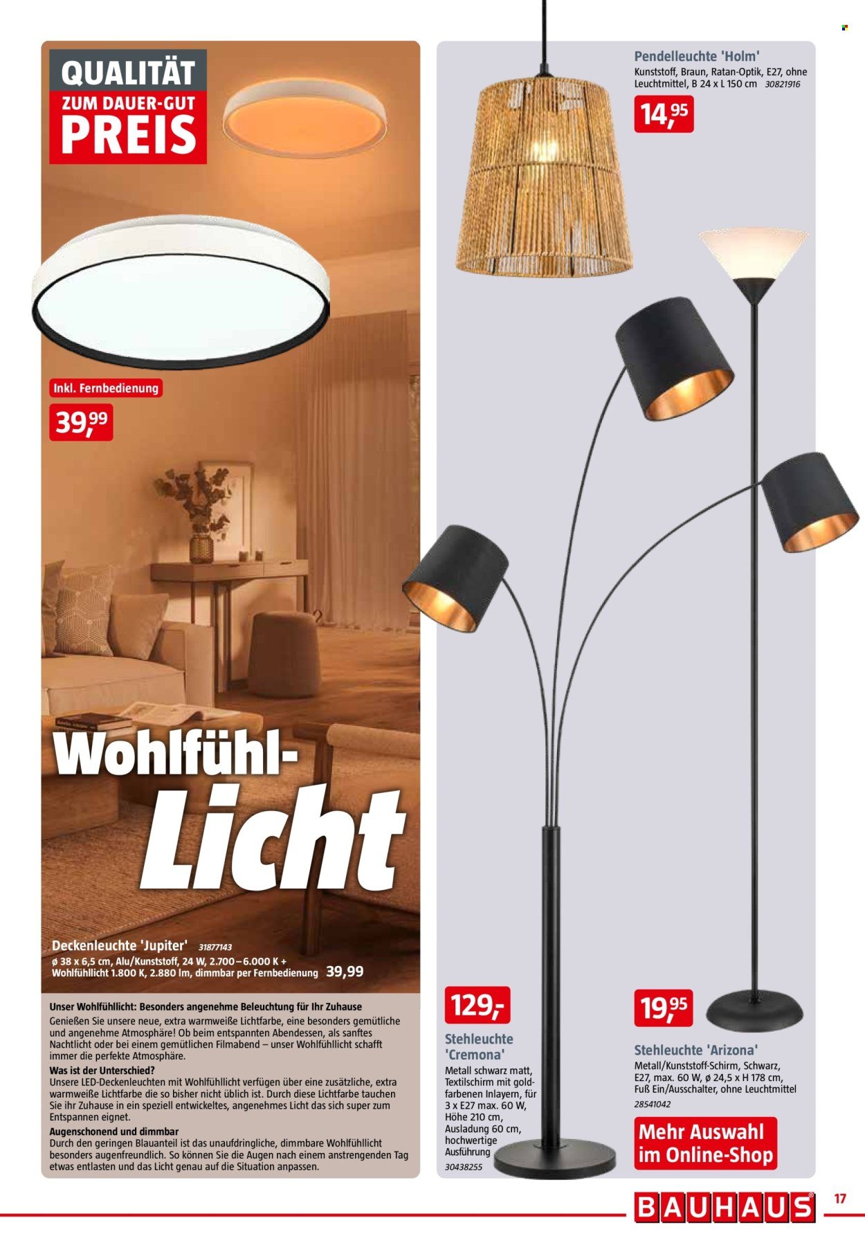 BAUHAUS Prospekt - Angebote im November