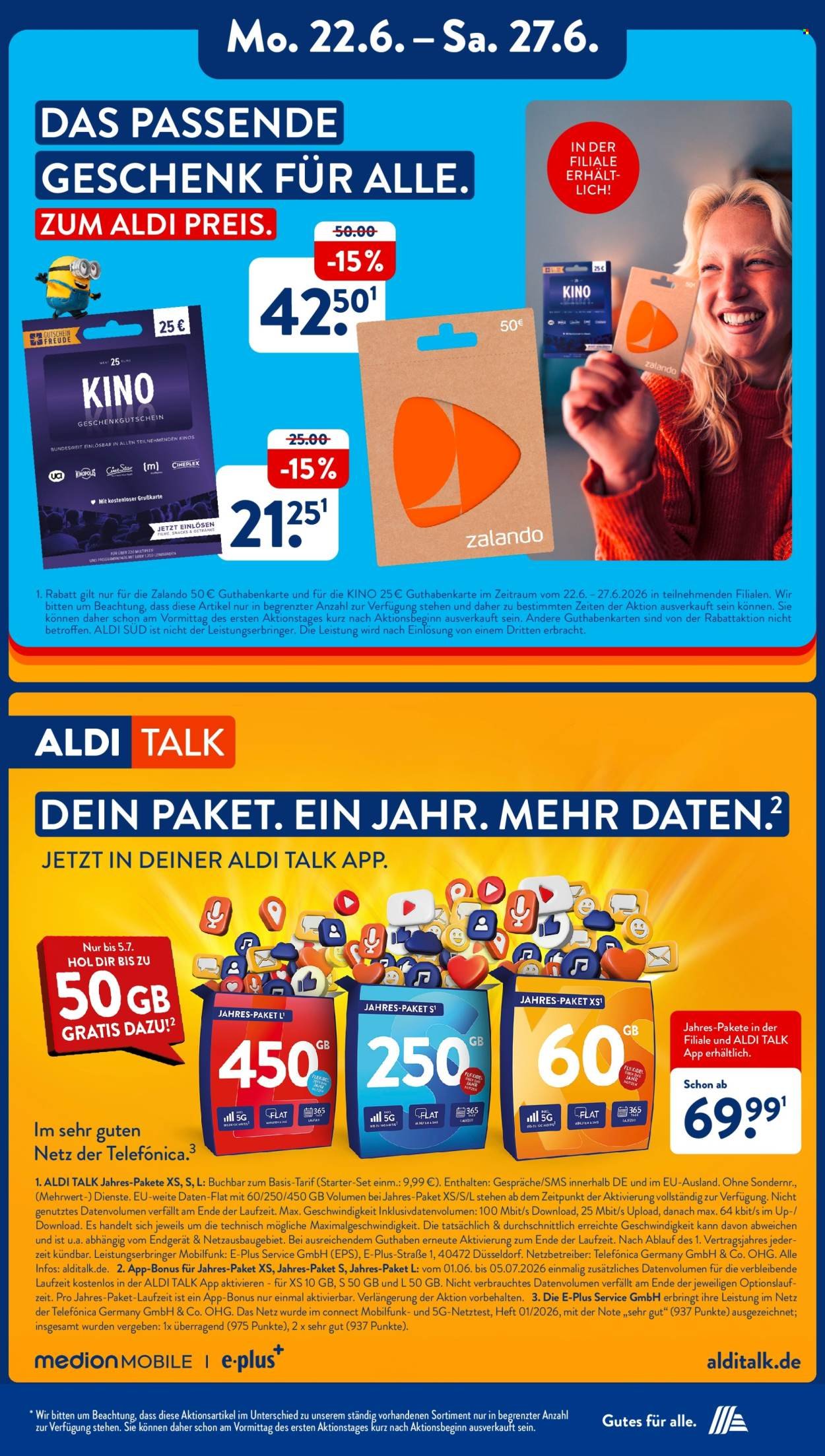 ALDI SÜD Prospekt - Ab Montag 22.06.2026