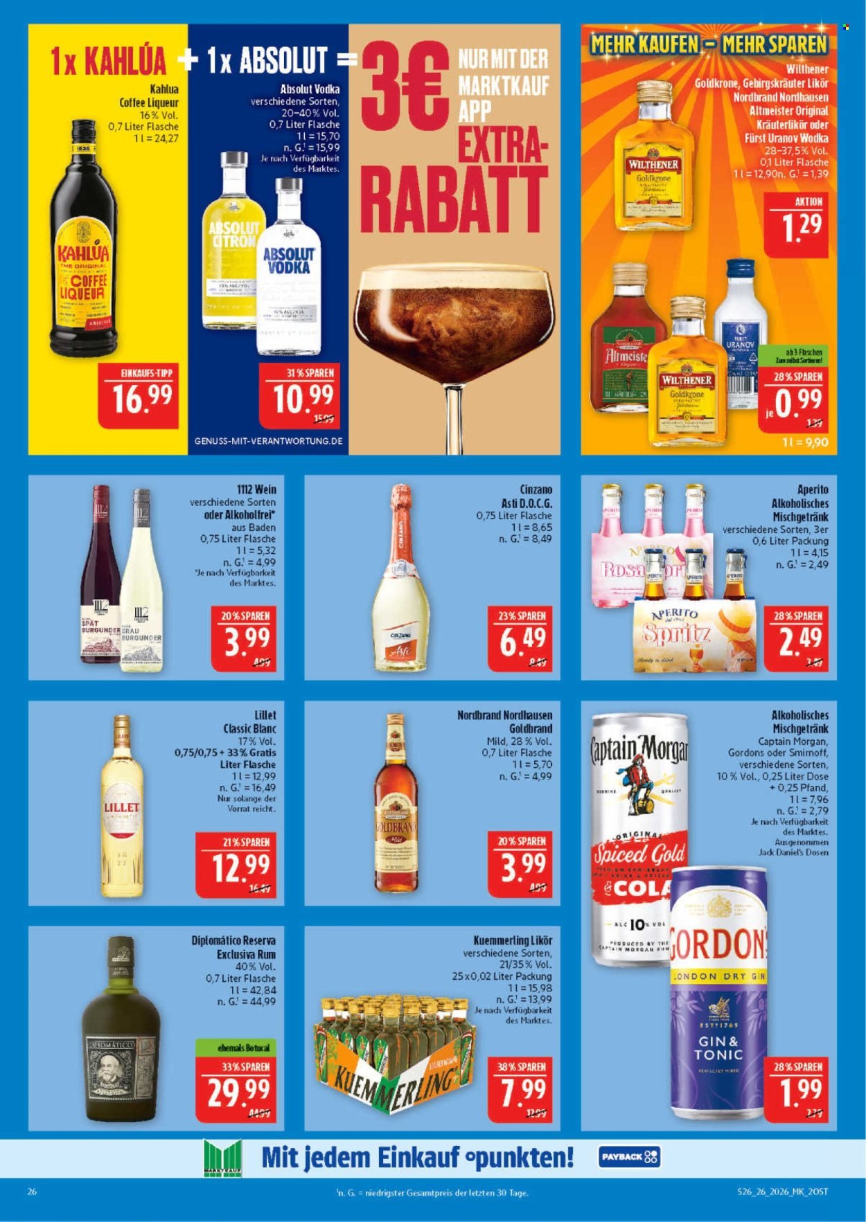 MARKTKAUF Prospekt - Ab Montag 22.06.2026