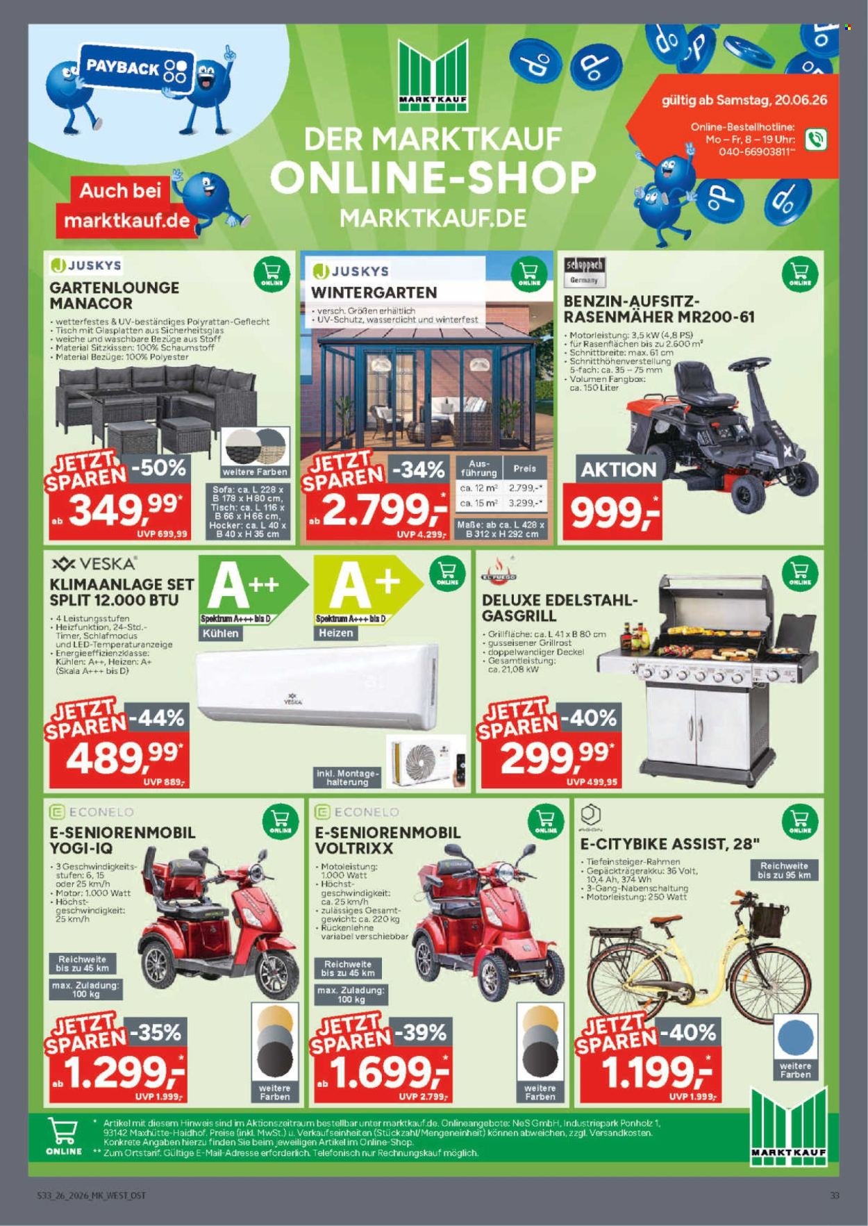 MARKTKAUF Prospekt - Ab Montag 22.06.2026