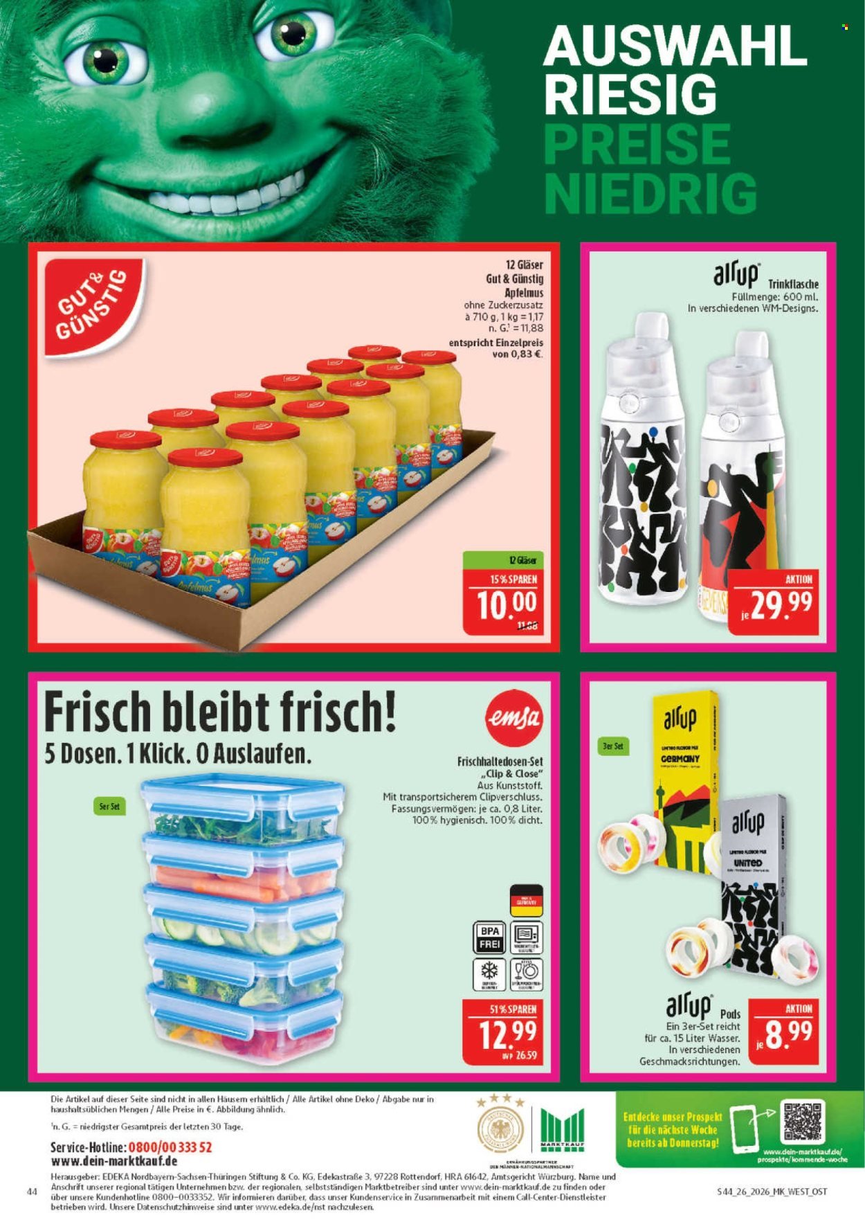 MARKTKAUF Prospekt - Ab Montag 22.06.2026