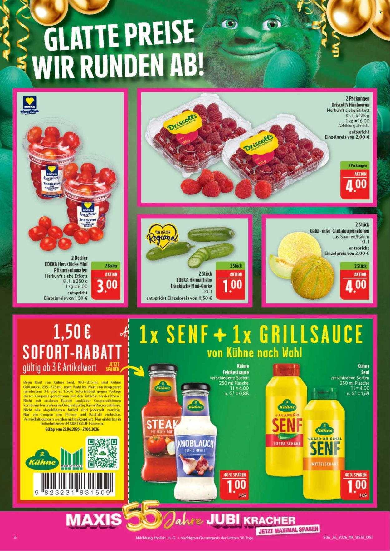 MARKTKAUF Prospekt - Ab Montag 22.06.2026